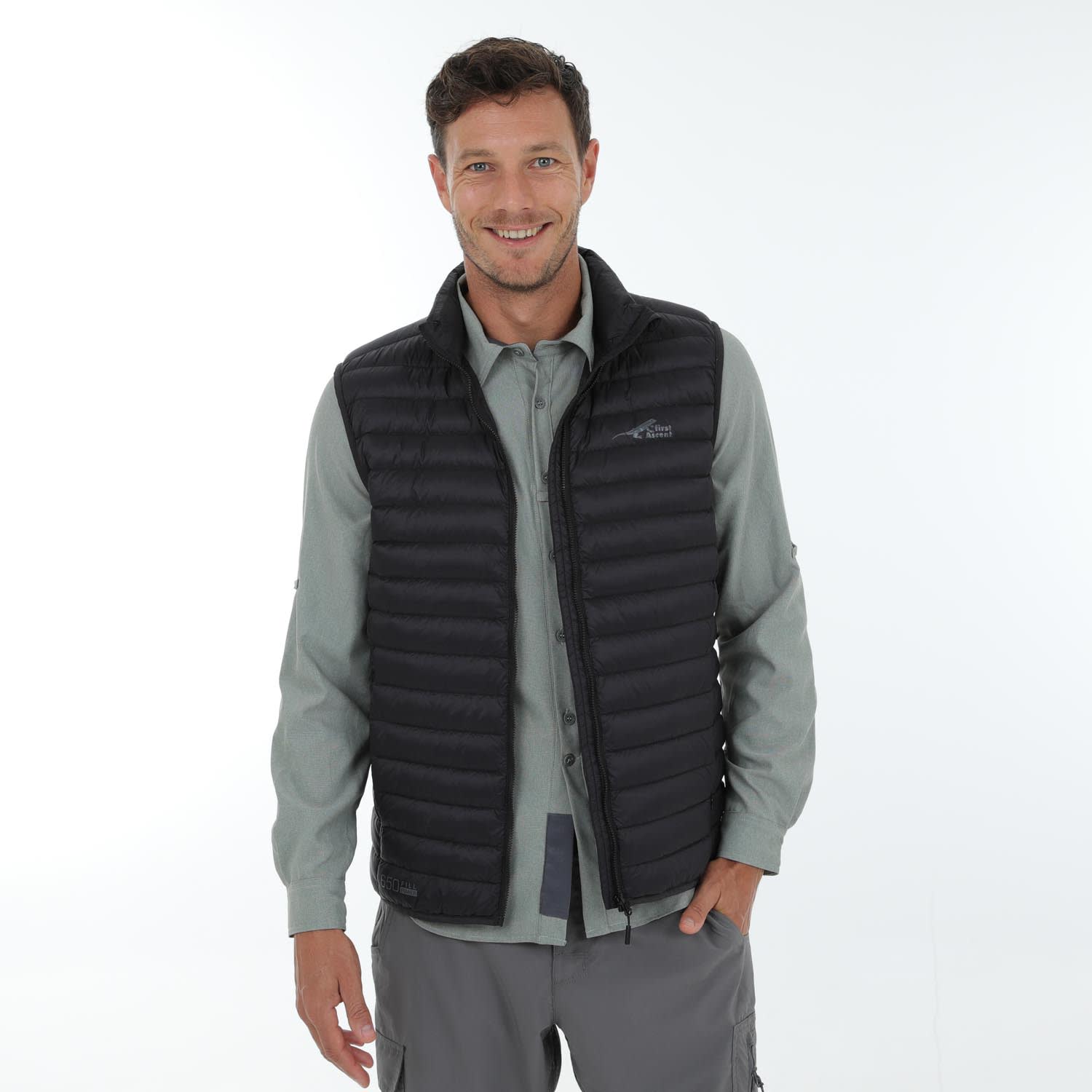 First Ascent Men&#039;s Touch Down Waistcoat, product, variation 2