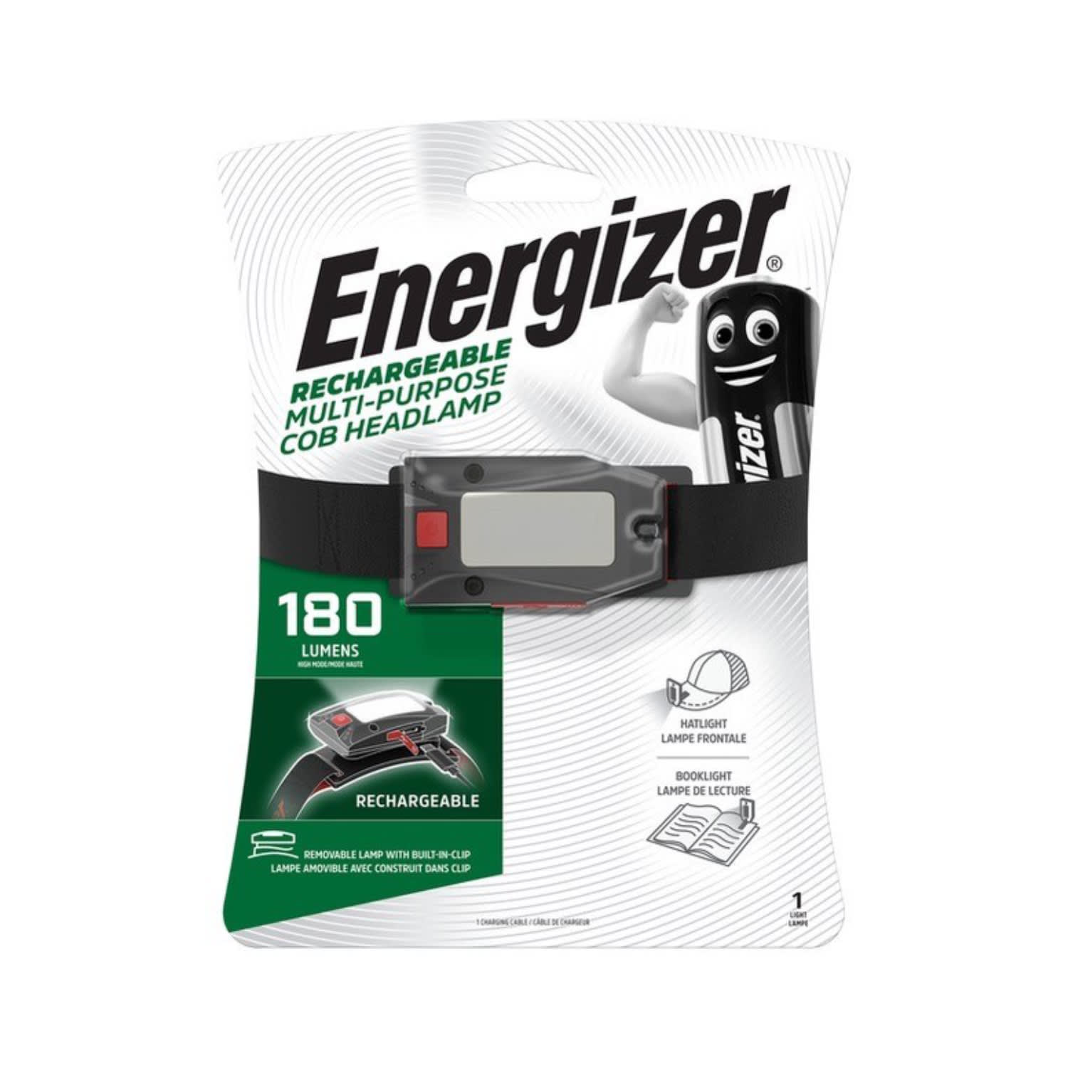 Energizer Multi Use Headlamp 180 Lumens