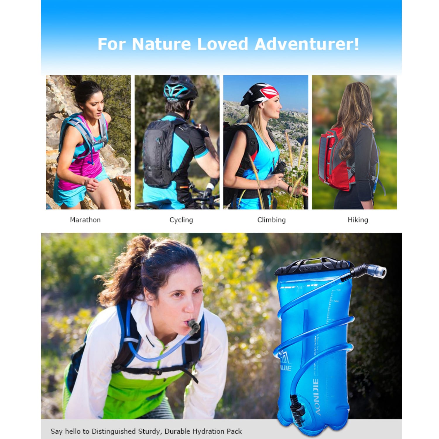 Aonijie 1.5L Bladder, product, variation 4