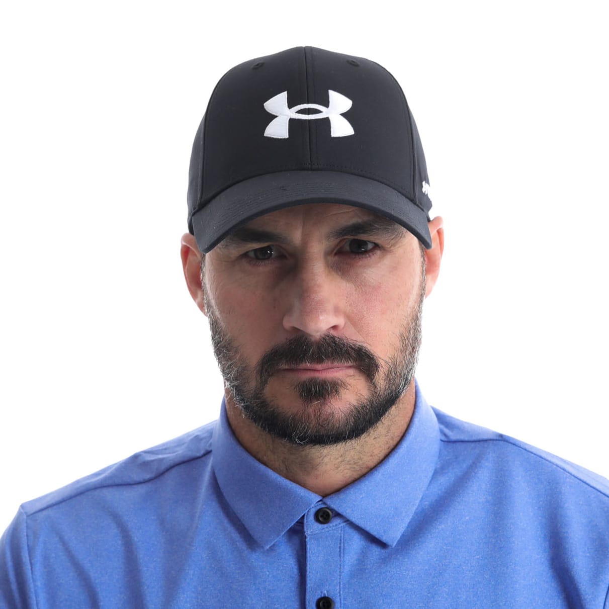 Under Armour Golf96 Black/White Cap, product, variation 4