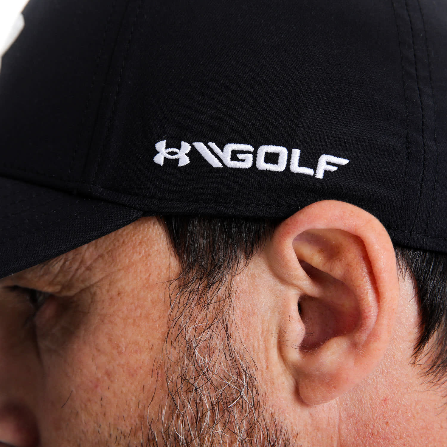 Under Armour Golf96 Black/White Cap, product, variation 9