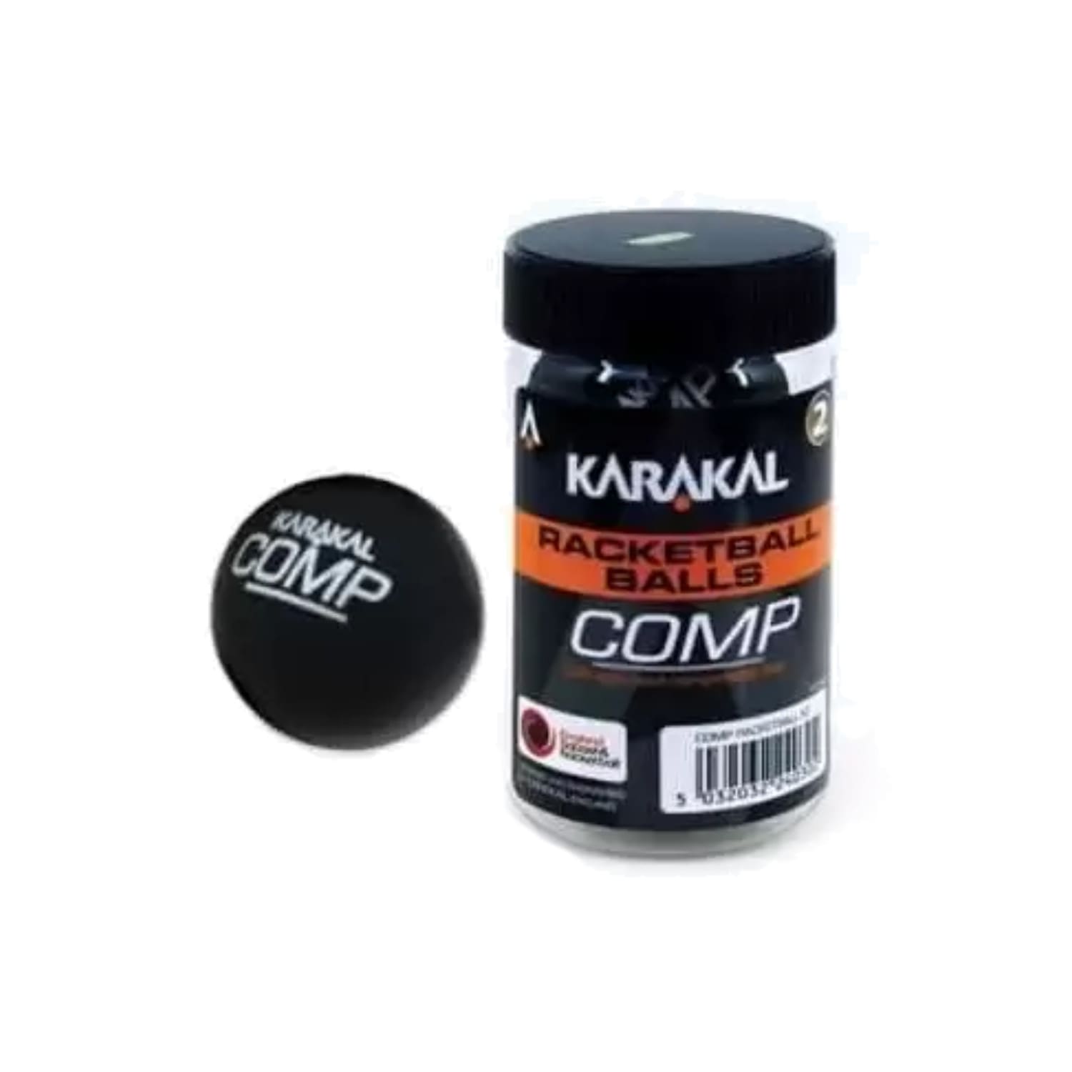 Karakal Racketball Ball - Black, product, variation 2