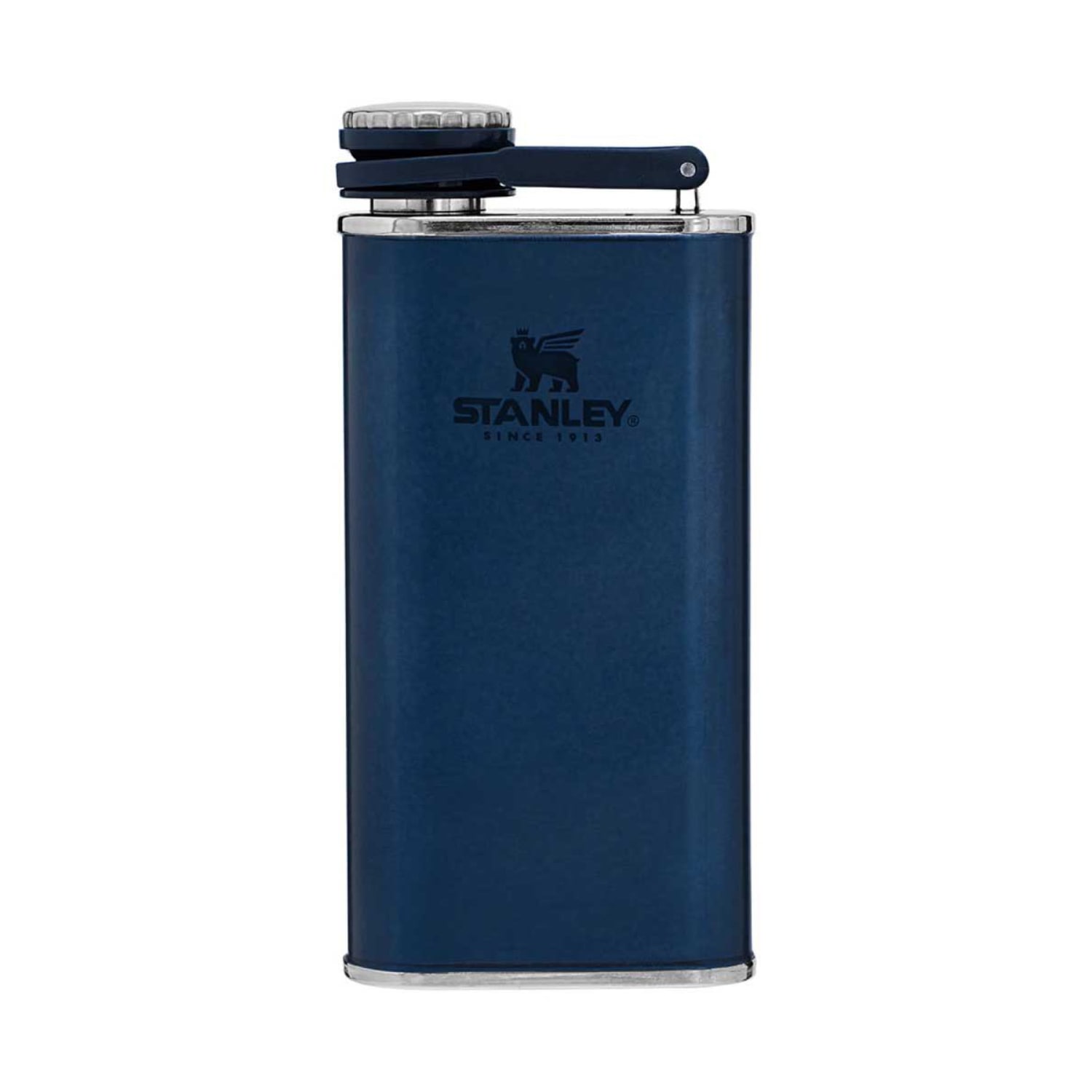 Stanley Classic Easy Fill Wide Mouth Pocket Flask 230ml - Navy, product, variation 3