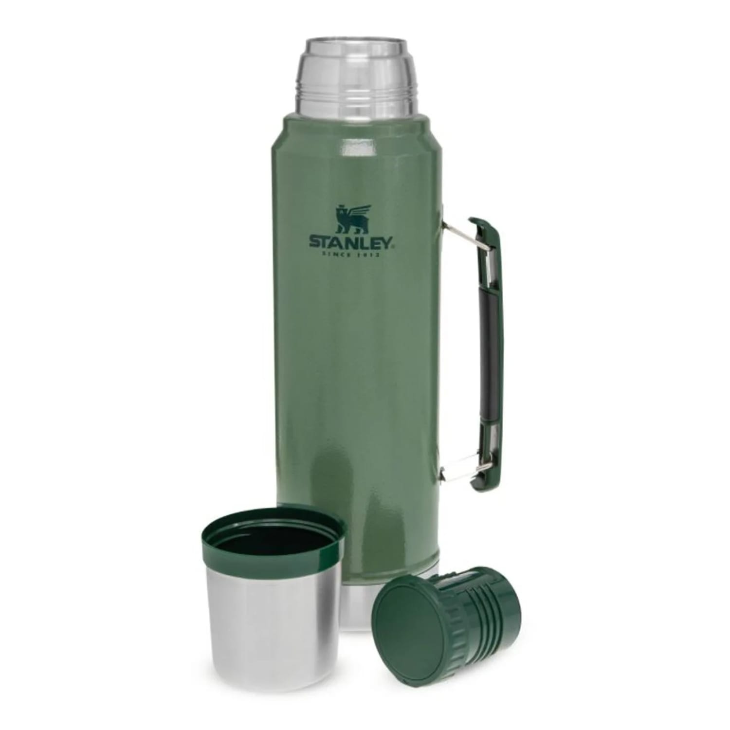 Stanley Legendary Classic Vacuum Flask 1.0L - Hammertone Green, product, variation 2