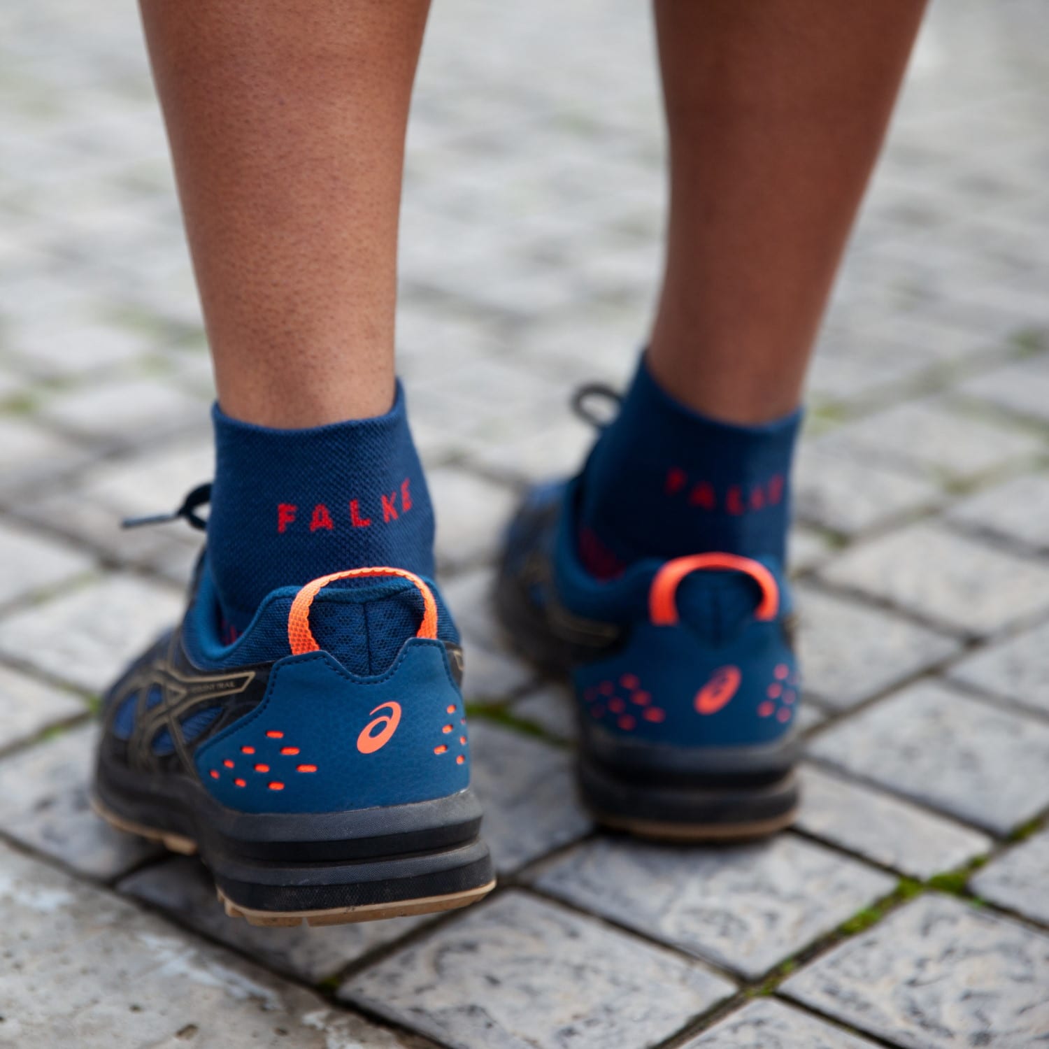 Falke Ankle Stride Legion Blue Socks, product, variation 3
