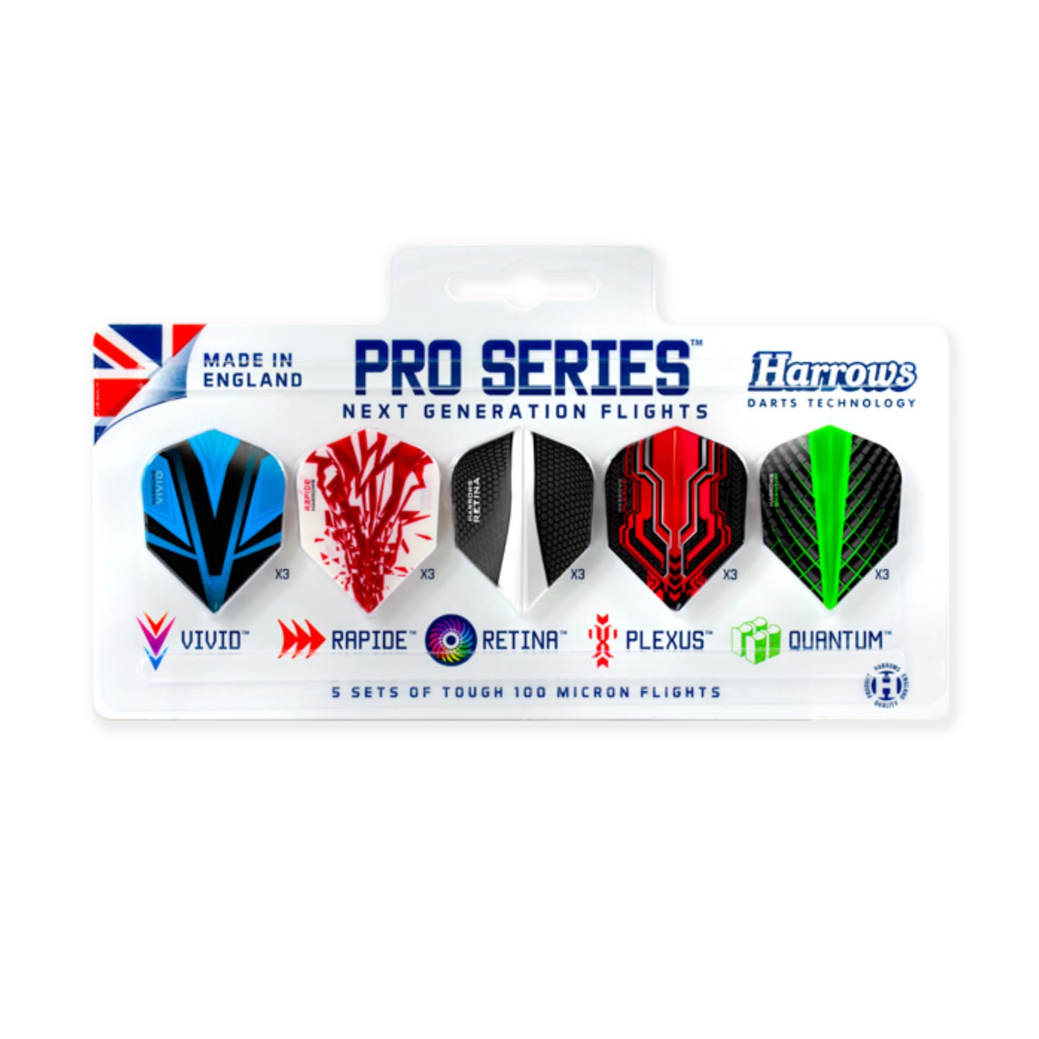 Harrows Pro Series Five Flight Pack