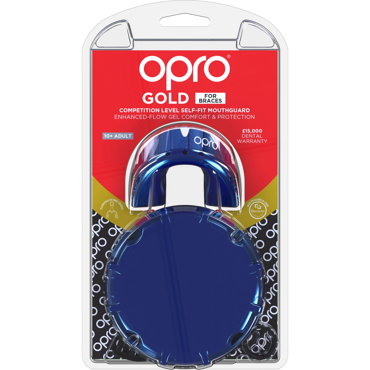 OPRO Gold Braces Mouthguard, product, variation 2