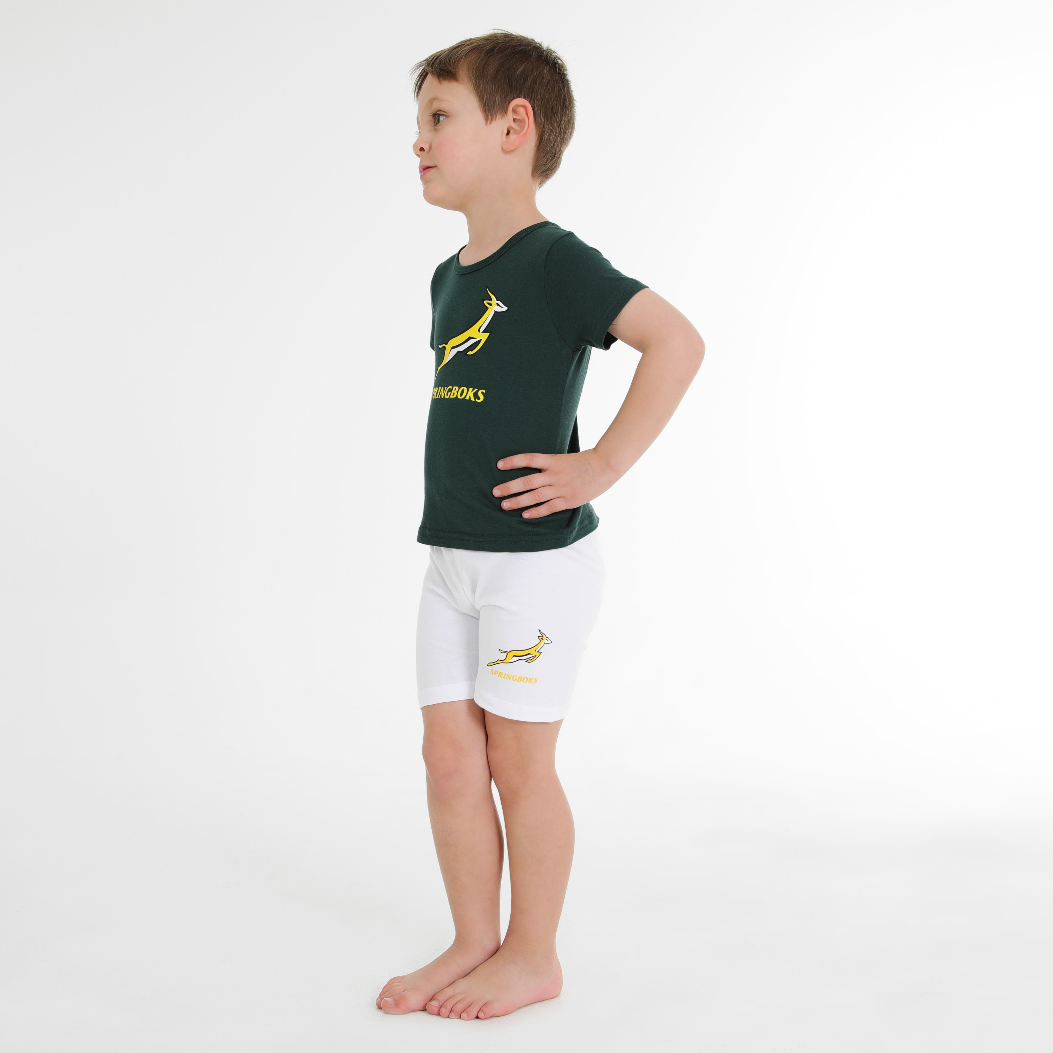 Springboks Infants Buster Tee &amp; Shorts Set, product, variation 2