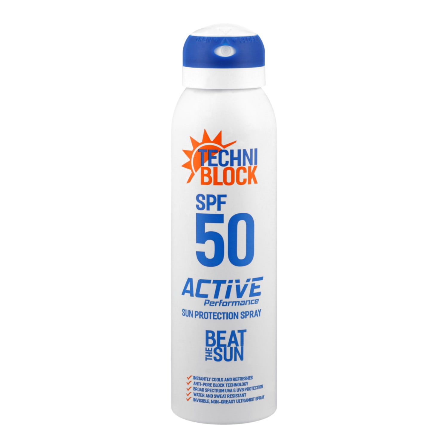 Techniblock SPF50 Active 150ml + SPF50 Wet & Dry 150ml