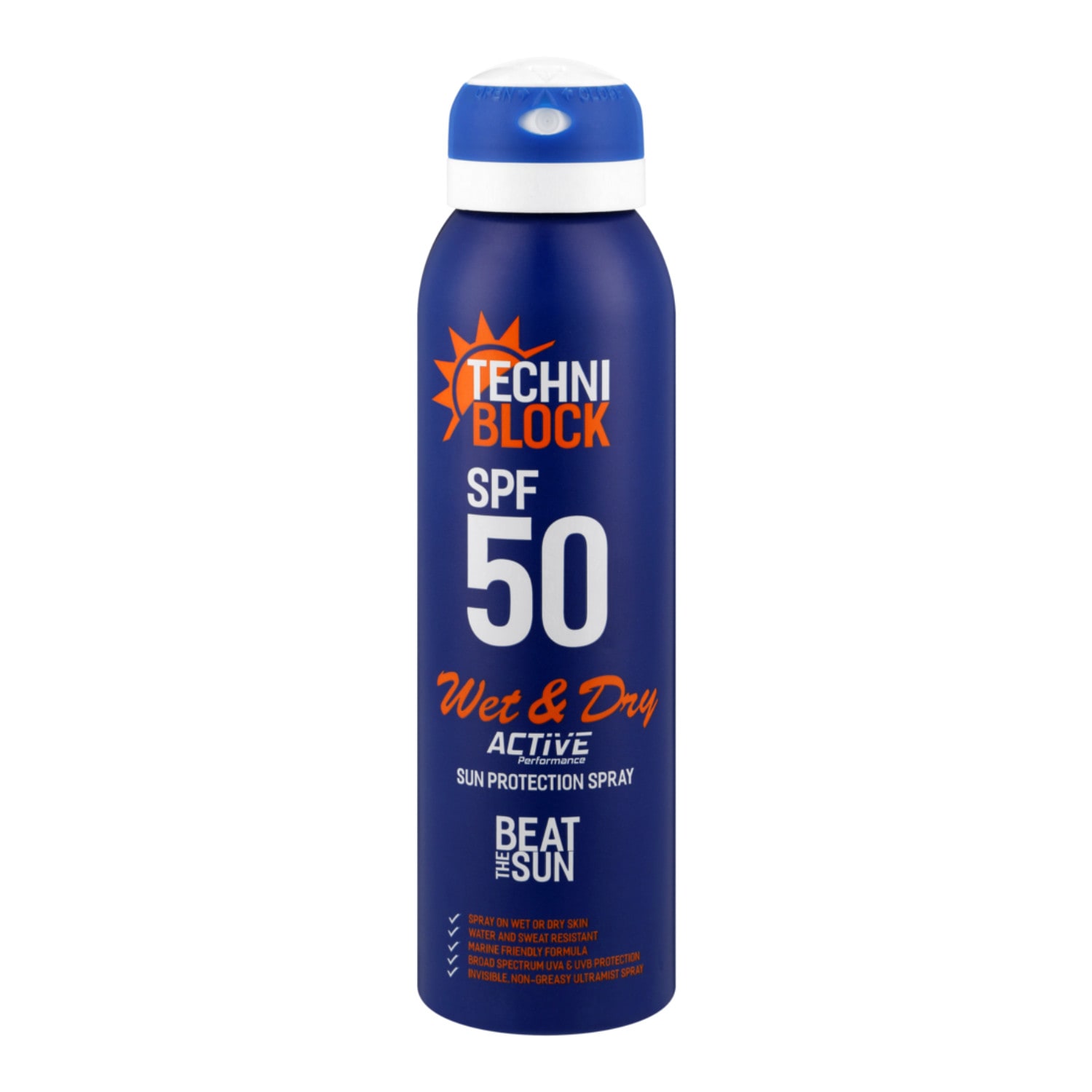 Techniblock SPF50 Active 150ml + SPF50 Wet &amp; Dry 150ml, product, variation 2