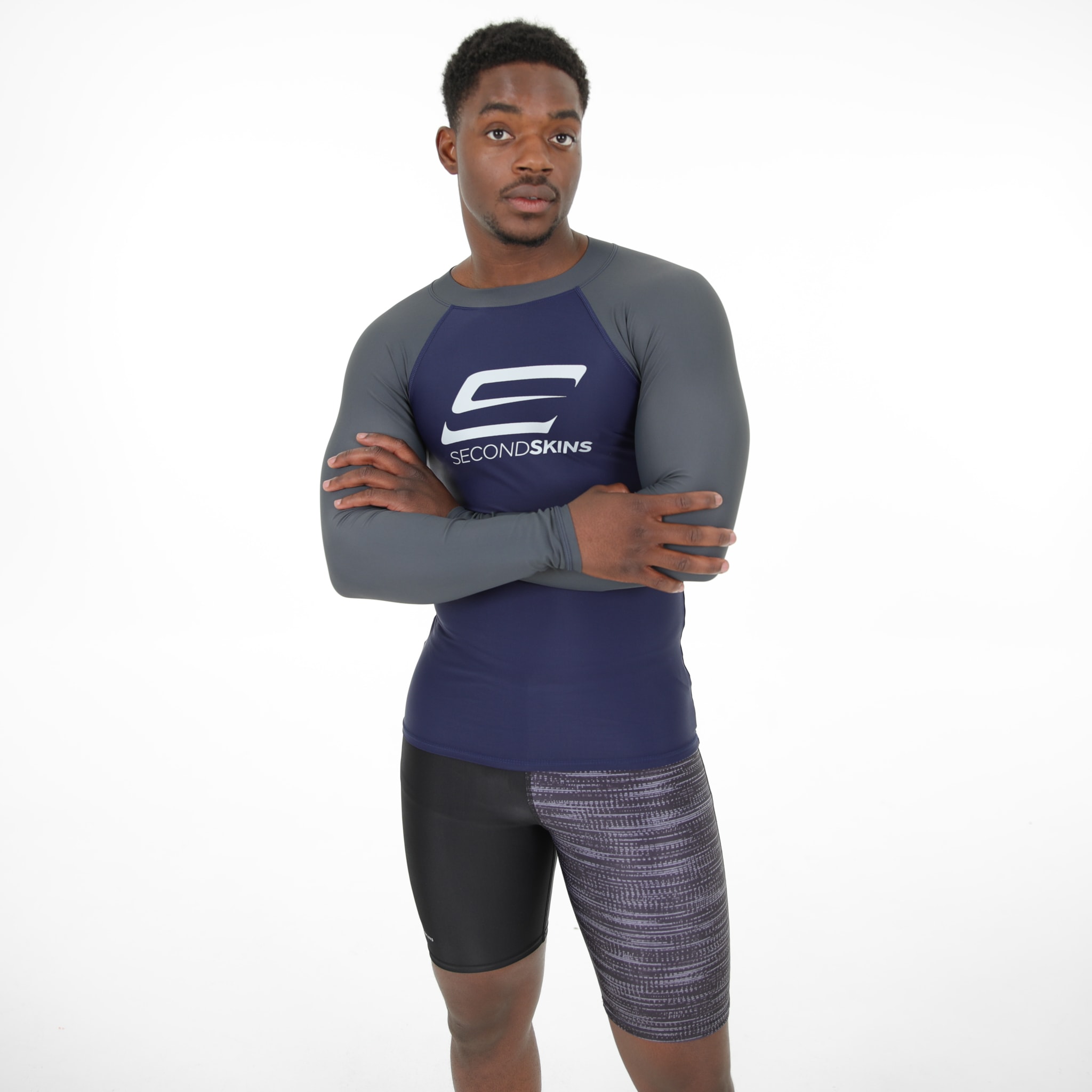 Second Skins Men's Iconic Long Sleeve Rashvest