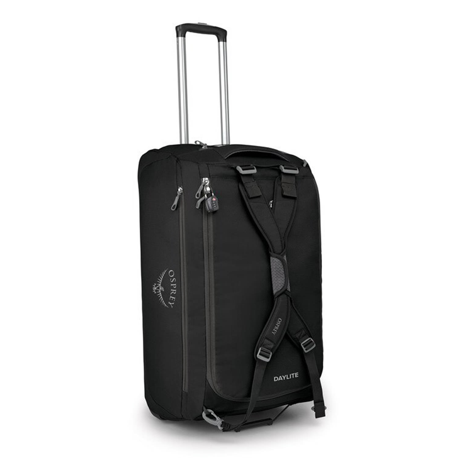 Osprey Daylite Check-in Wheeled Duffel Bag 85L Black, product, variation 2