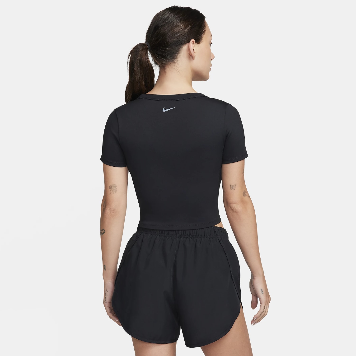 Nike Womens One Dri- Fit  Short Sleeve Top, product, variation 2