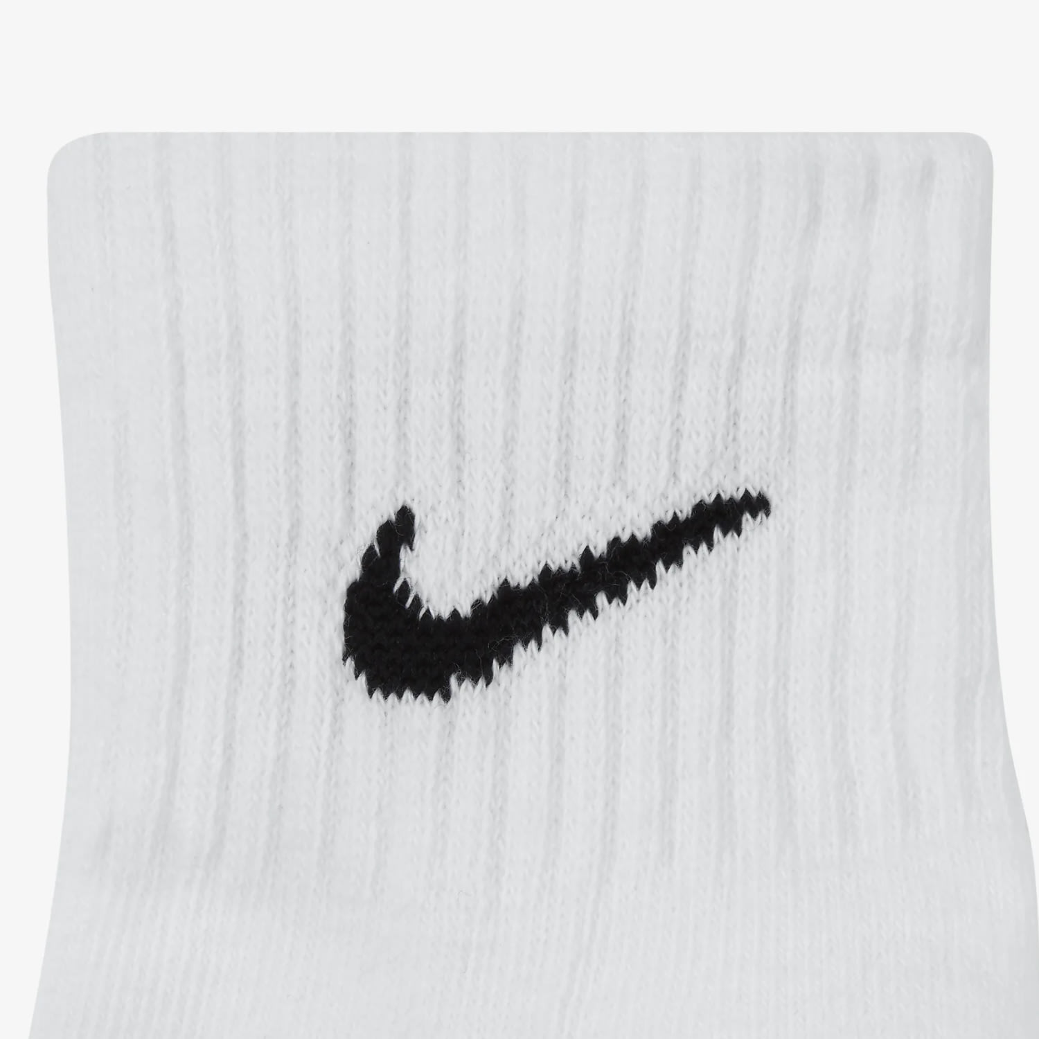 Nike Everyday Cushioned Ankle 3-Pack White/Black Socks, product, variation 4