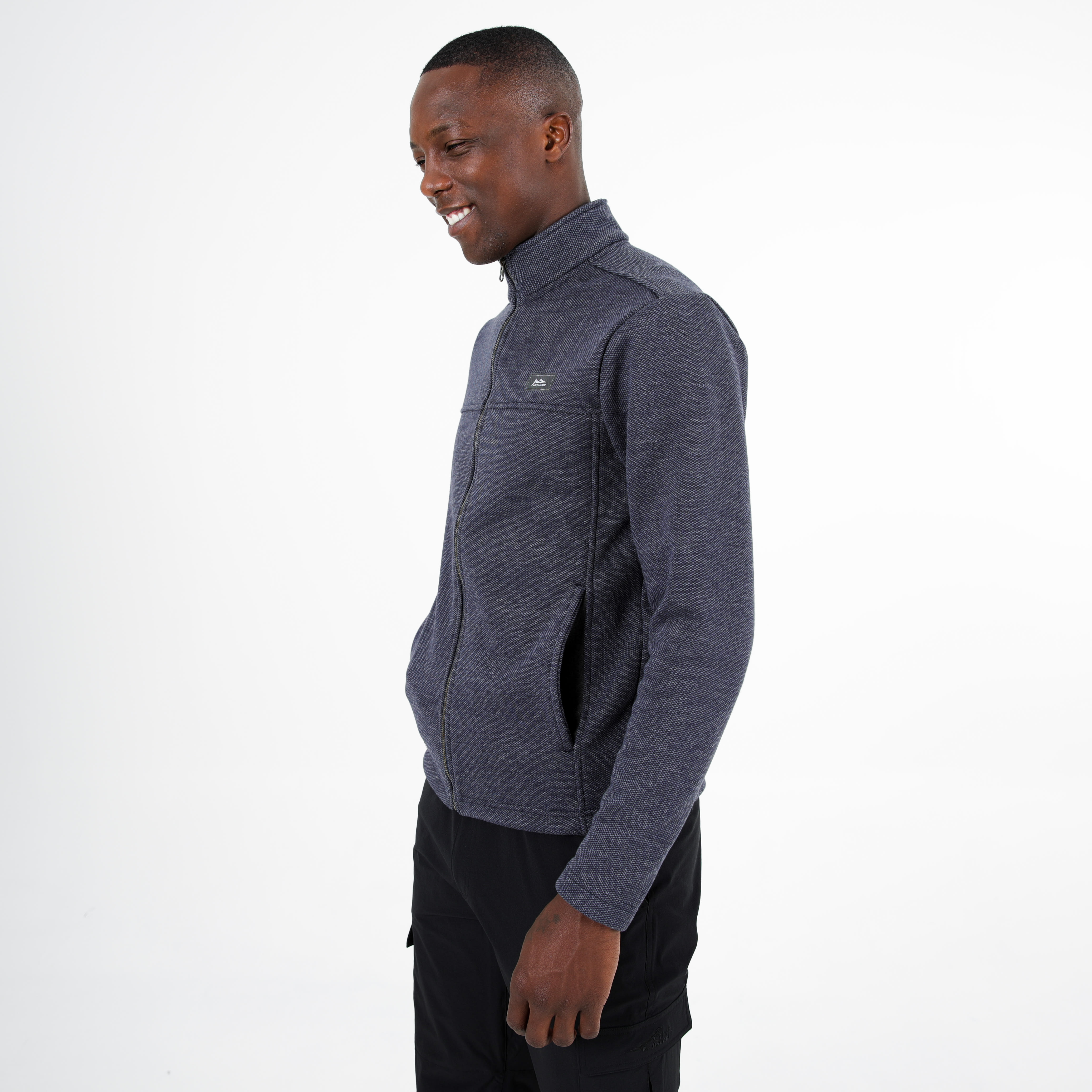 Capestorm Men&#039;s Indigo Full Zip Fleece Jacket, product, variation 2