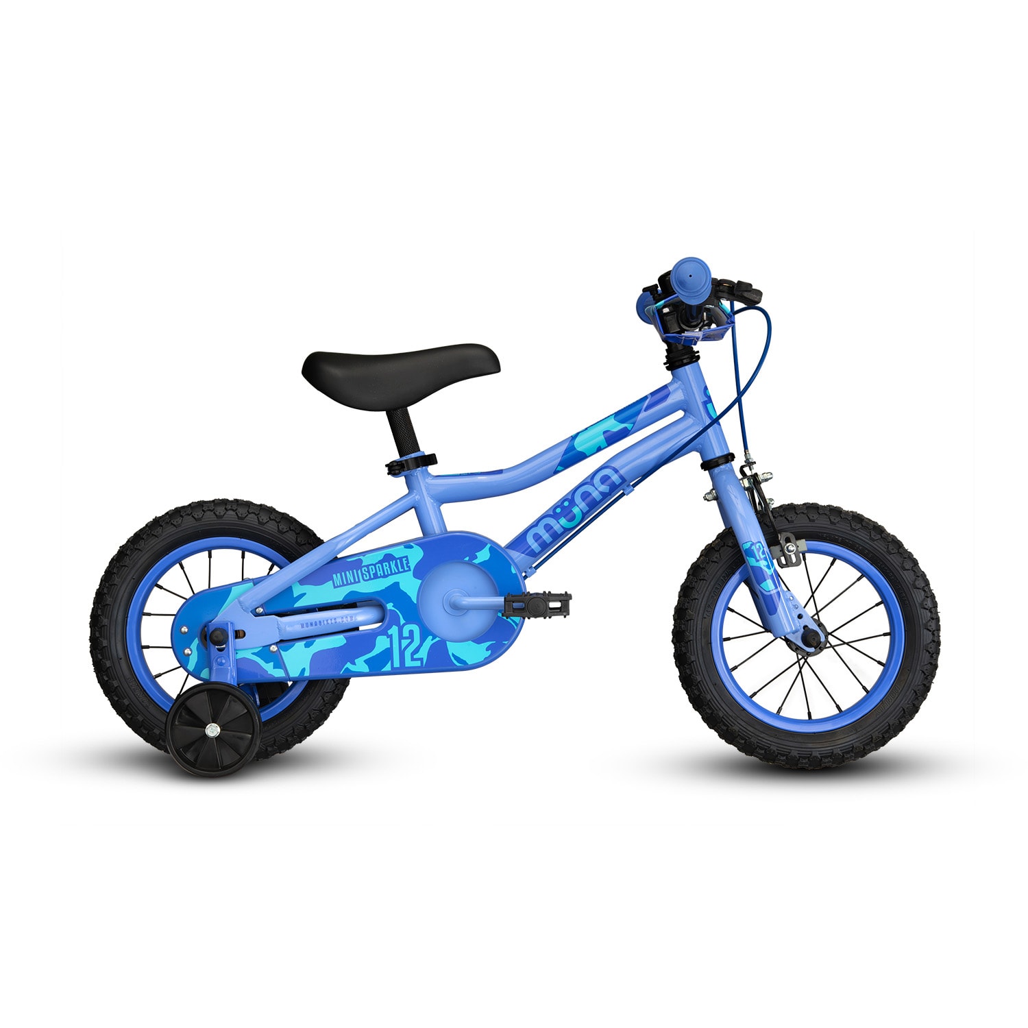 Muna Girls Mini Sparkle 12 Pedal Bike .