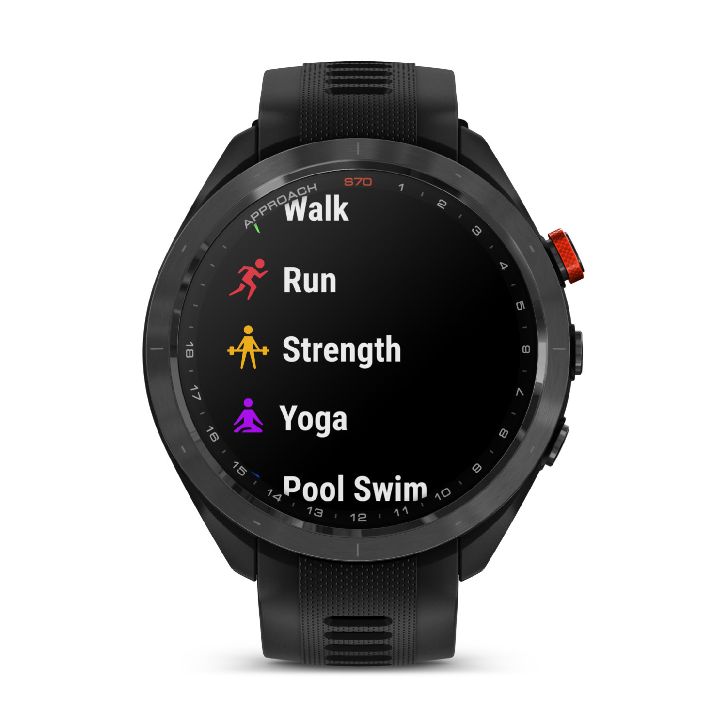 Garmin Approach S70 47mm GPS Golf Smartwatch, product, variation 6