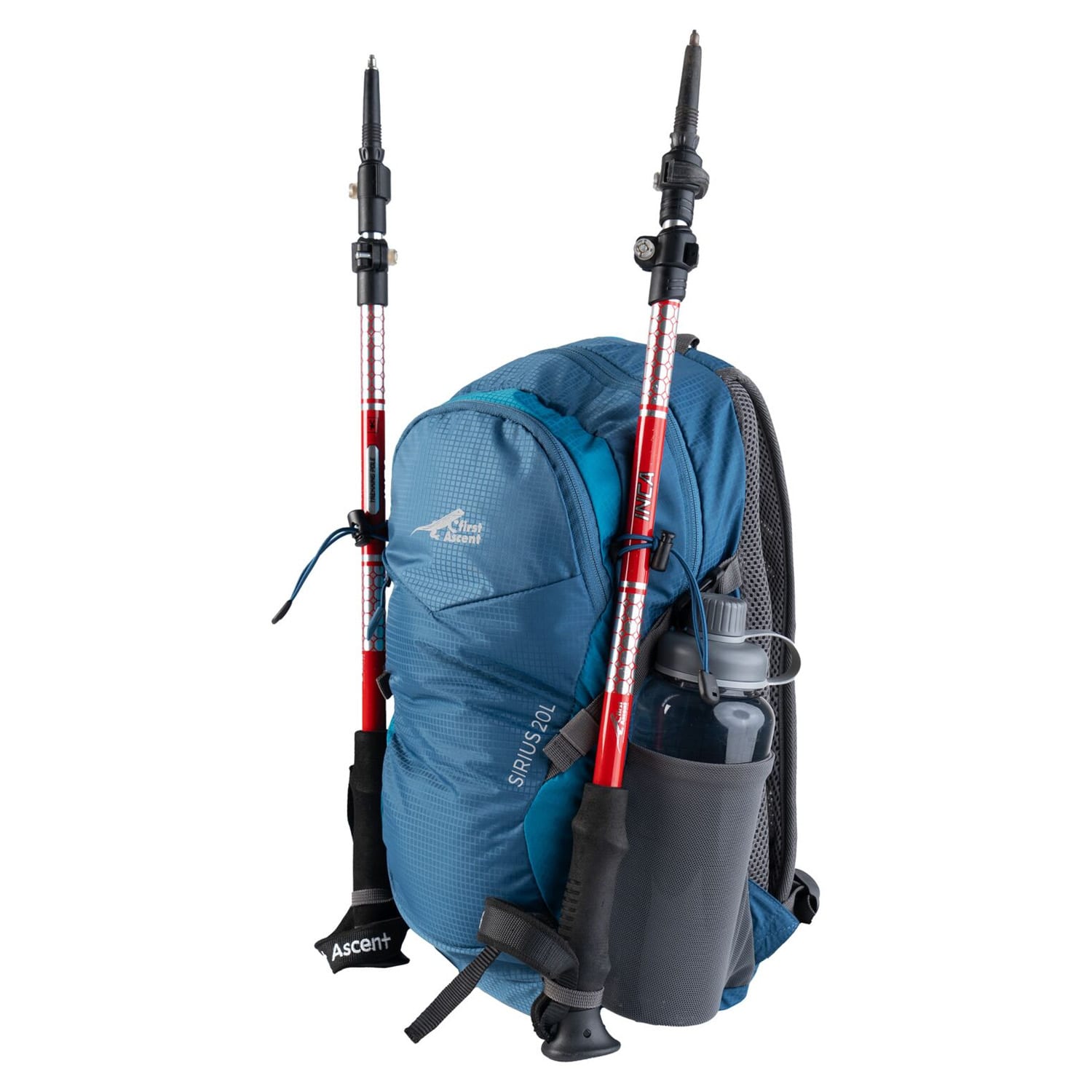 First Ascent Sirius 20L Blue Backpack, product, variation 5