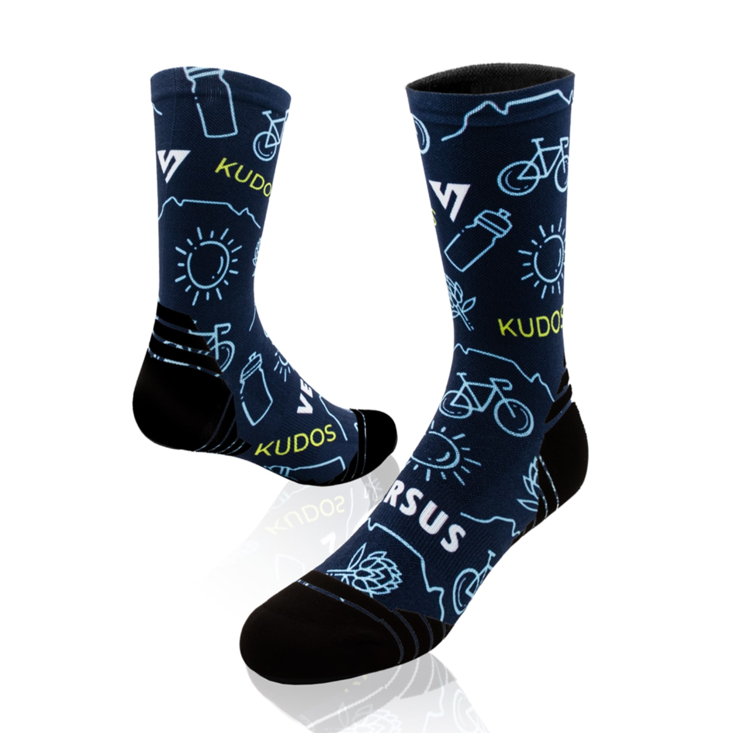 Versus Kudos Active Crew Length Socks