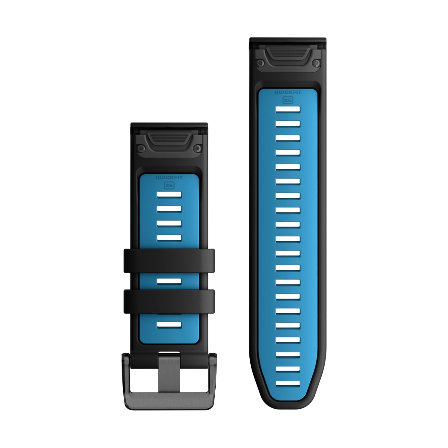 Aazon.co: Garin QuickFit 22 Watch Band - Cyan Blue Silicone