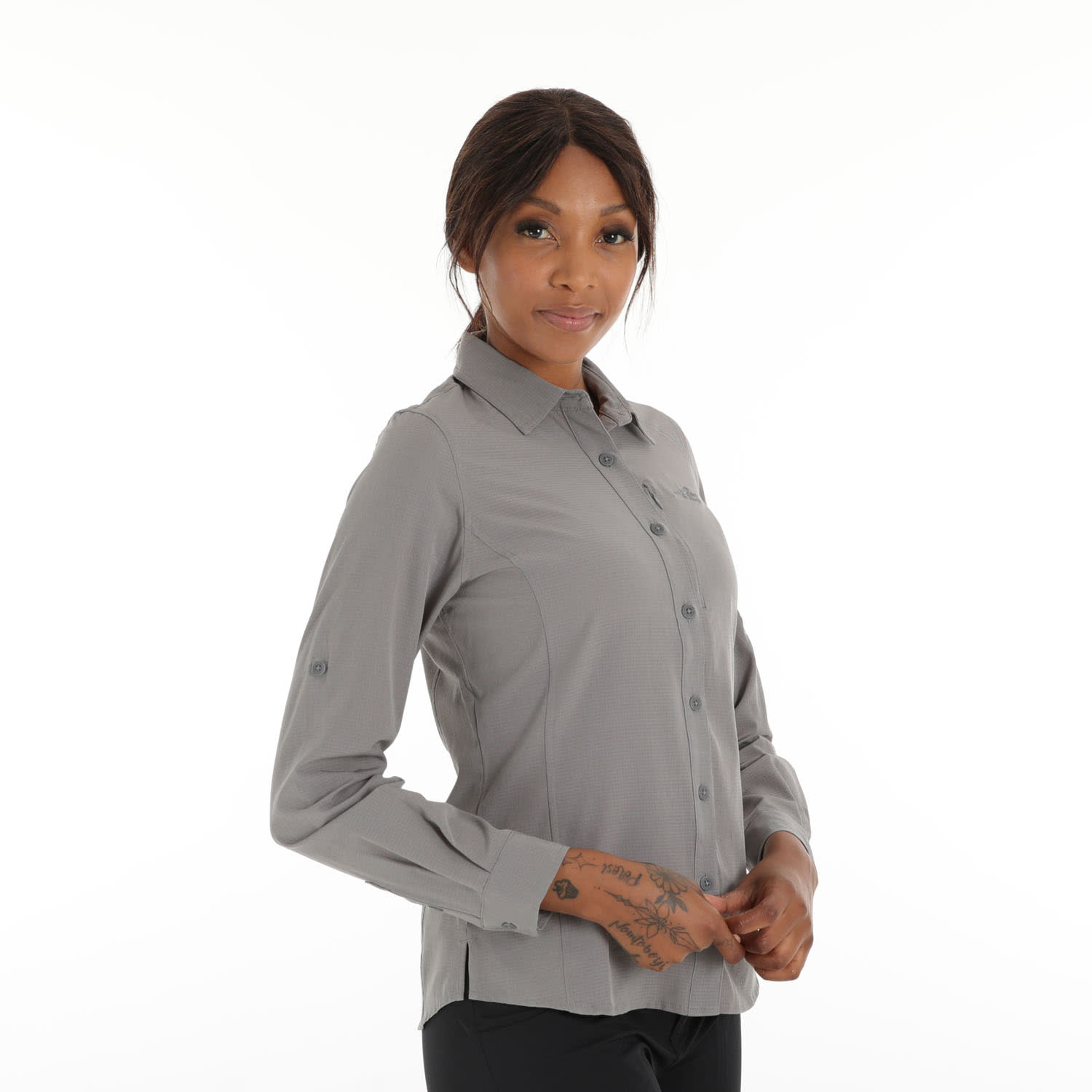 First Ascent Women&#039;s Luxor Long Sleeve Shirt, product, variation 4