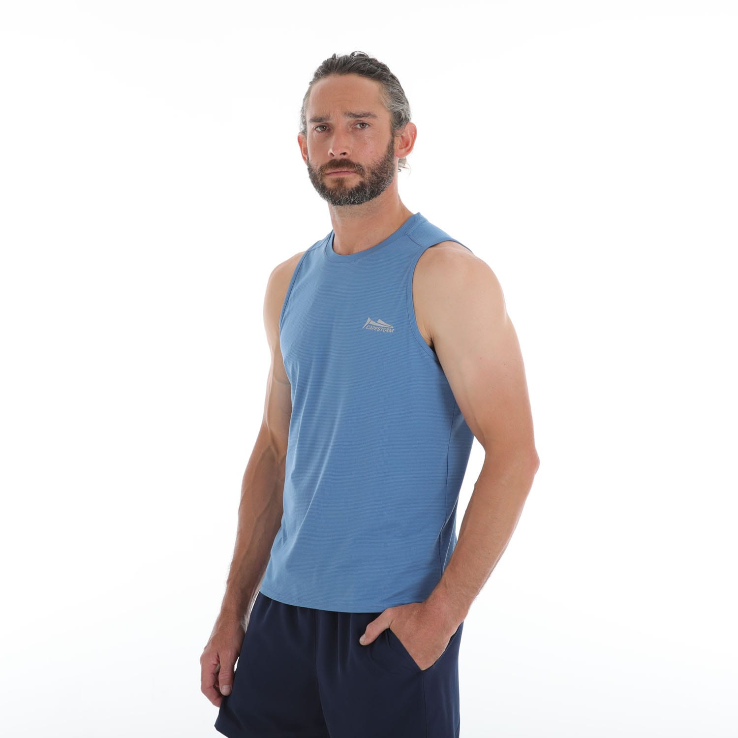 Capestorm Men&#039;s Essential Run Tank, product, variation 2