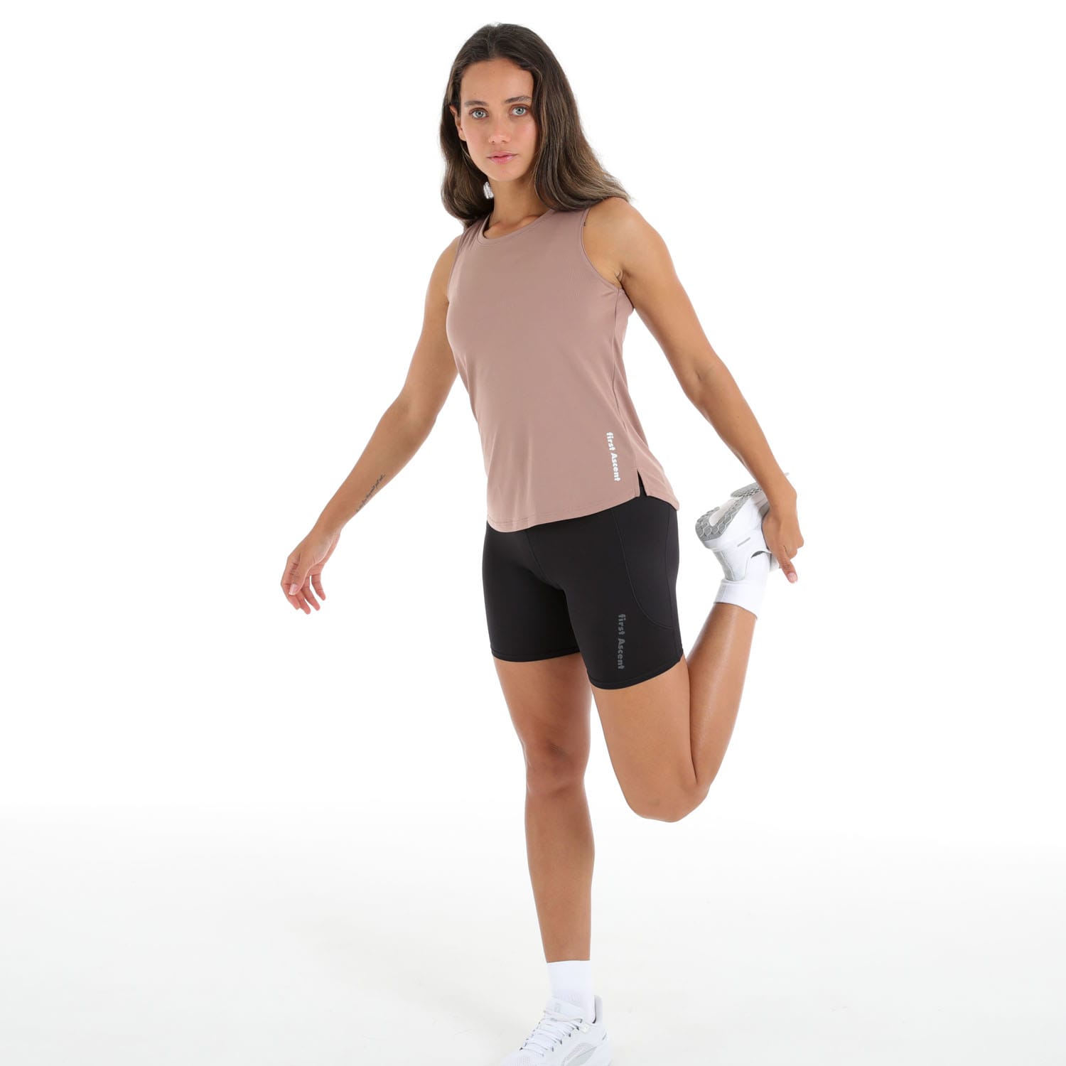 First Ascent Women&#039;s Kinetic 7&#039;&#039; Running Short Tight, product, variation 2