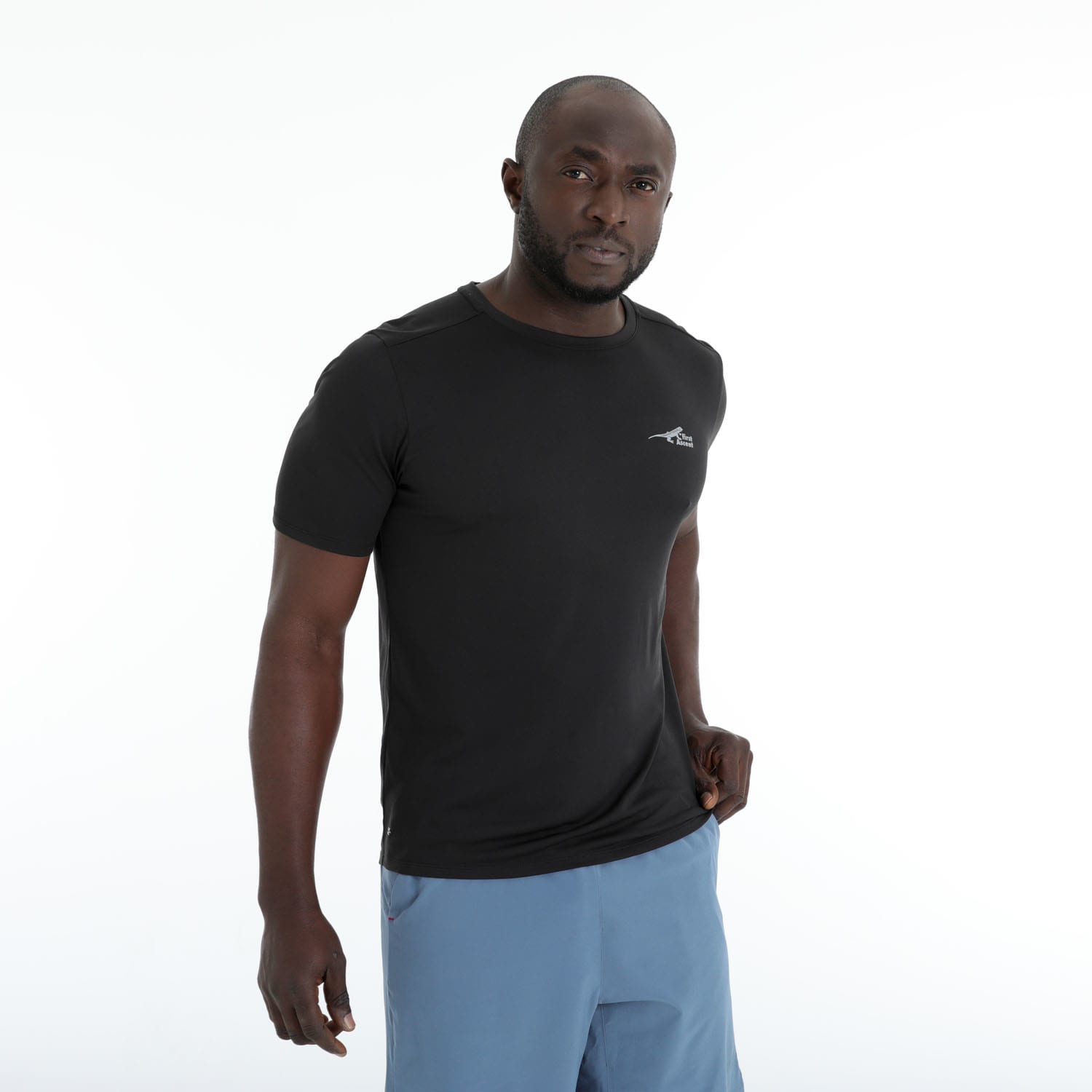 First Ascent Men's Corefit Running Tee, product, variation 3