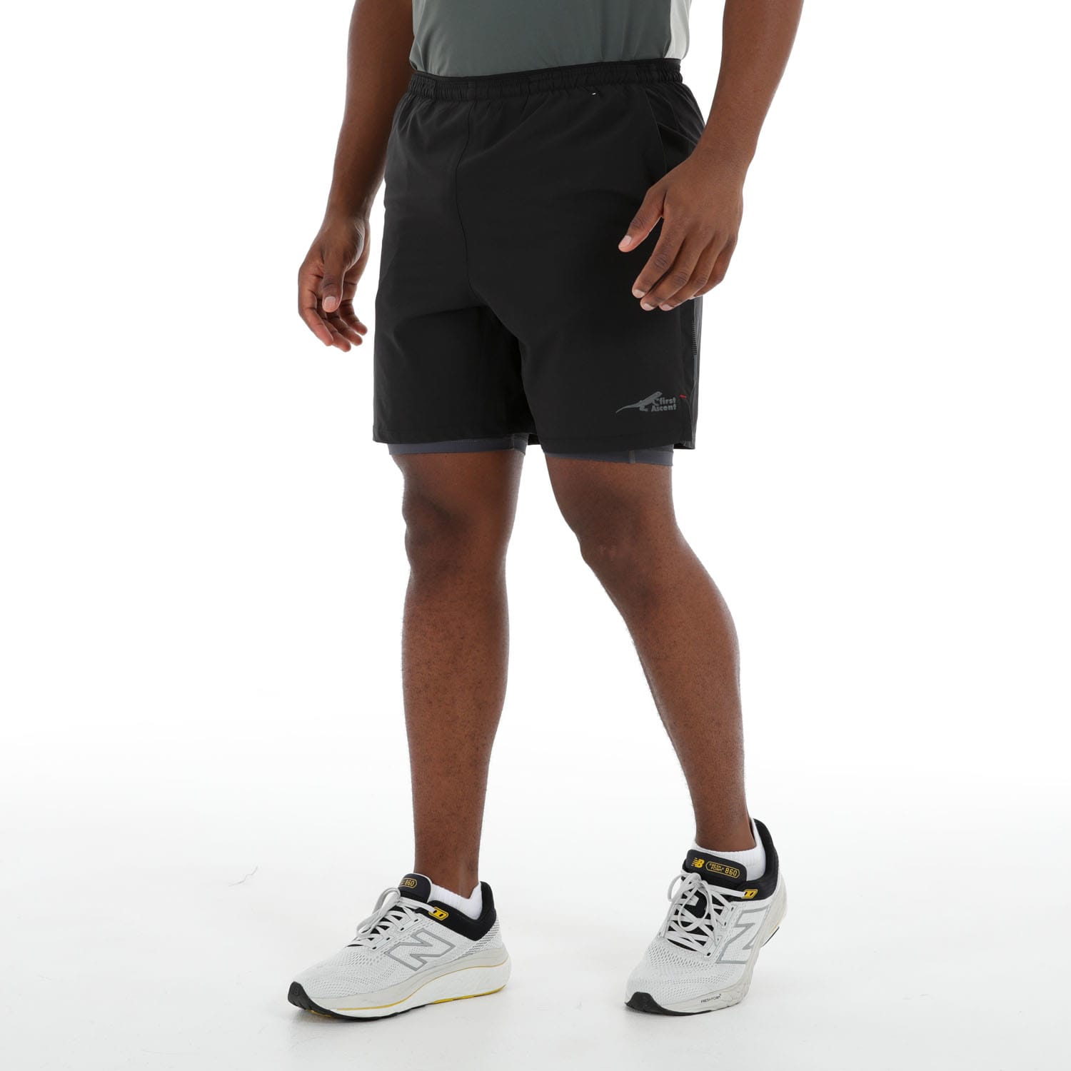 First Ascent Men&#039;s Corefit 7&#039;&#039; 2-in-1 Running Short, product, variation 4
