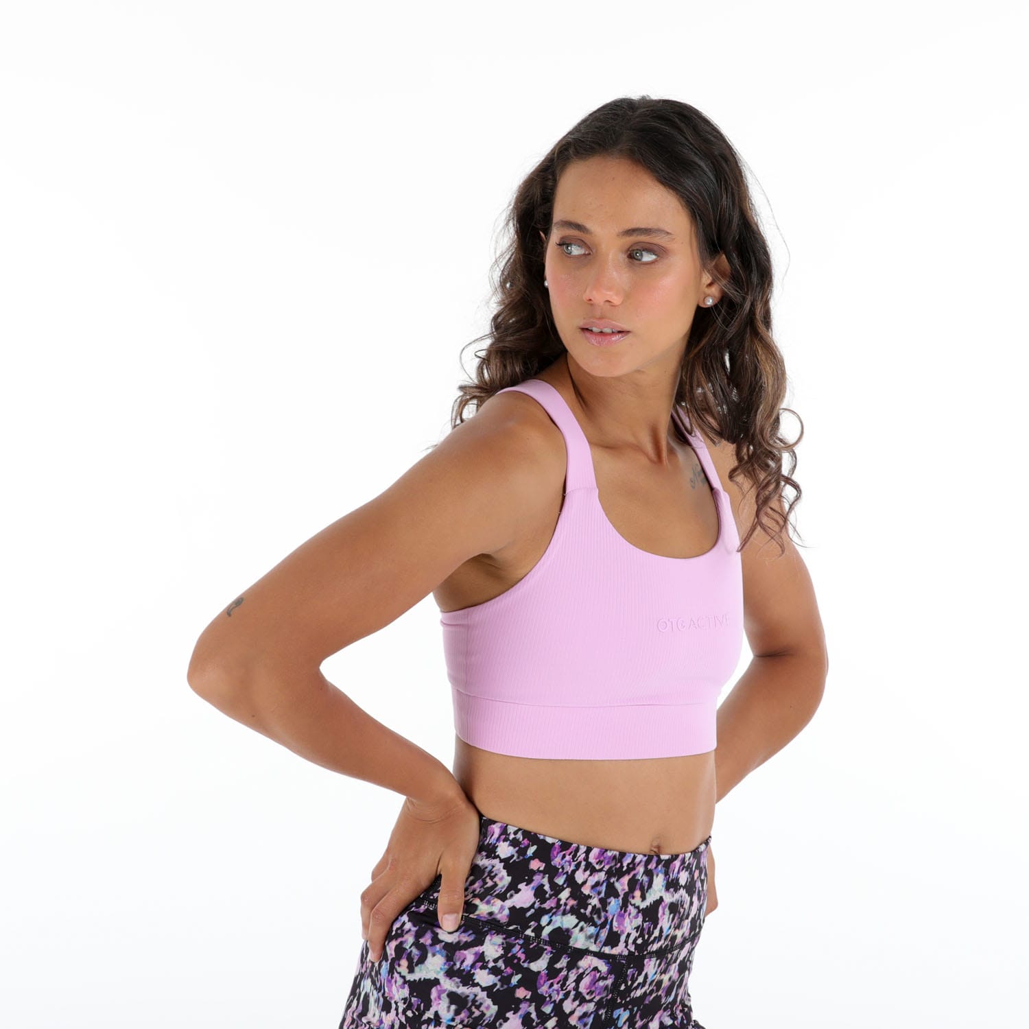 OTG Women&#039;s Zeal Rib One Shoulder Crop Top, product, variation 2