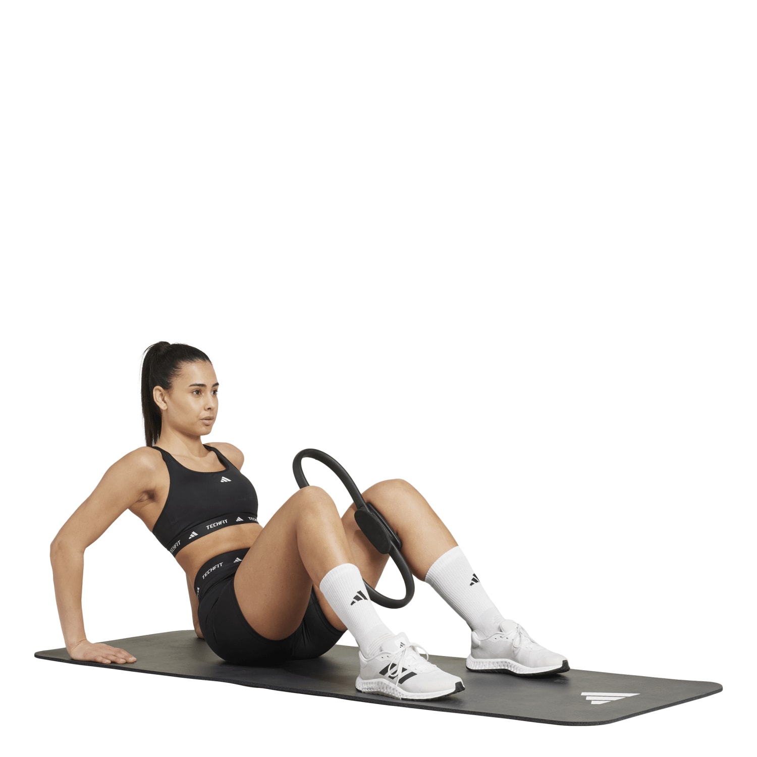 adidas Women&#039;s Tech Fit 4 Inch Short Tight, product, variation 2