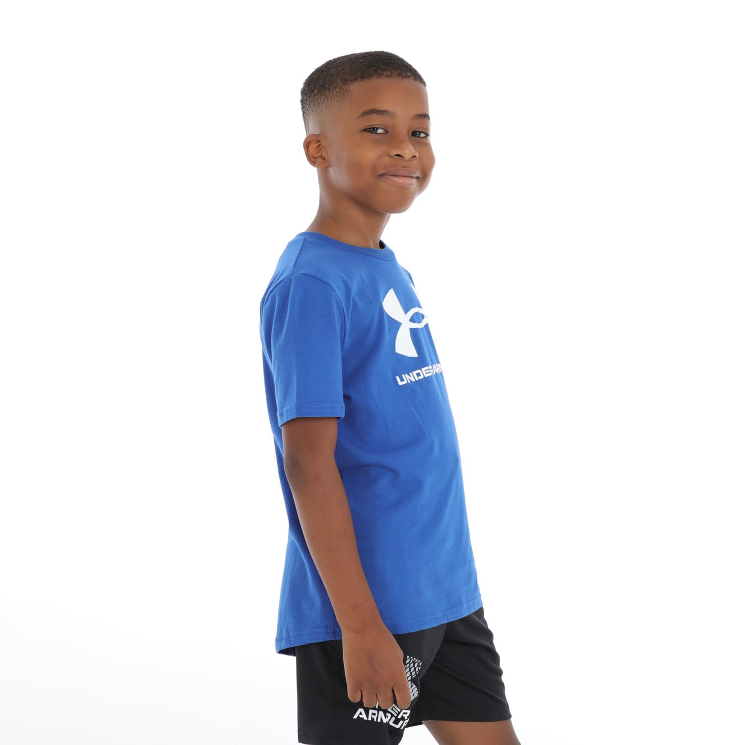 Under Armour Boys Sportstyle Big Logo, product, variation 2