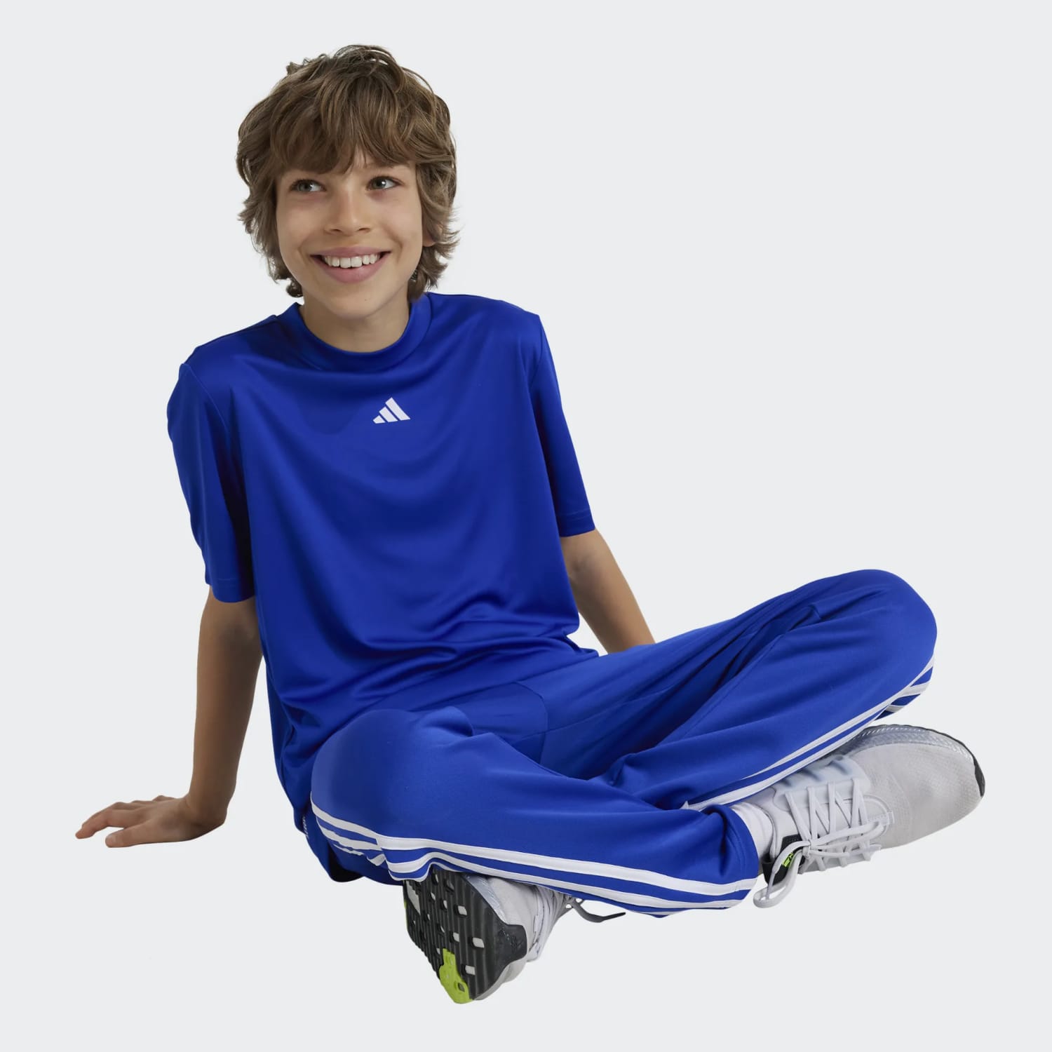 Adidas Boys Training Essential Small Logo Tee, product, variation 5