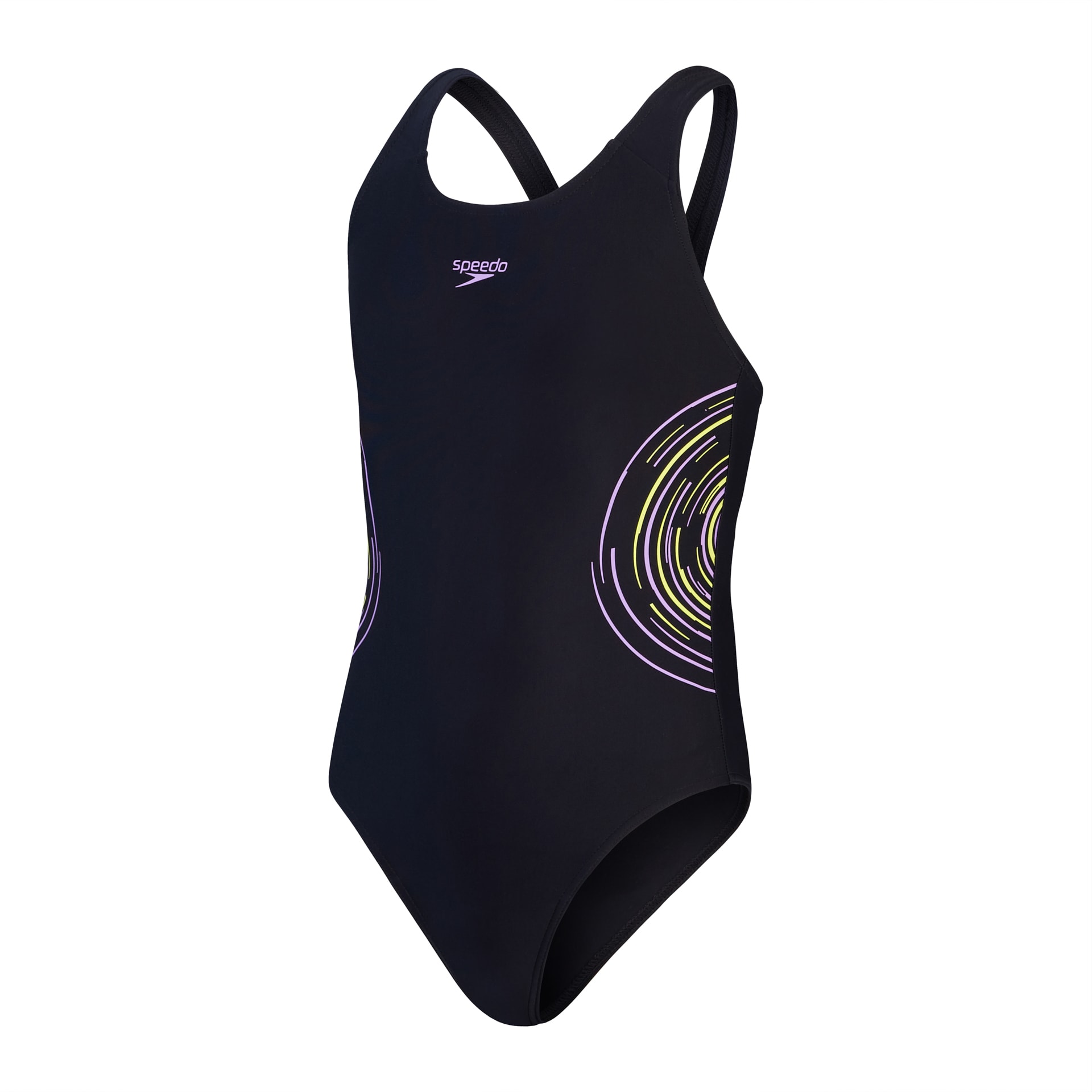 Speedo Girls Placement Muscleback 1 Piece