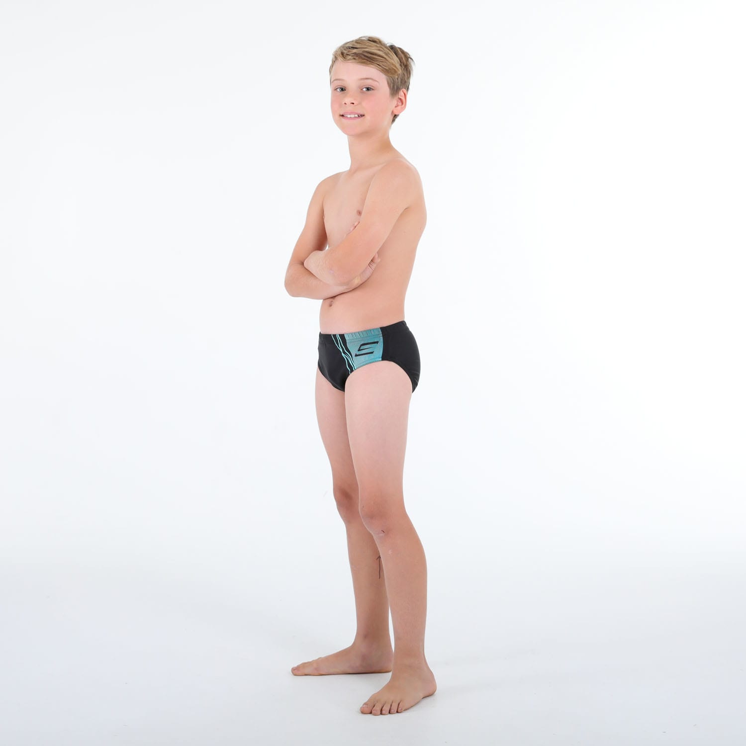 Second Skins Boys Stride Swim Brief
