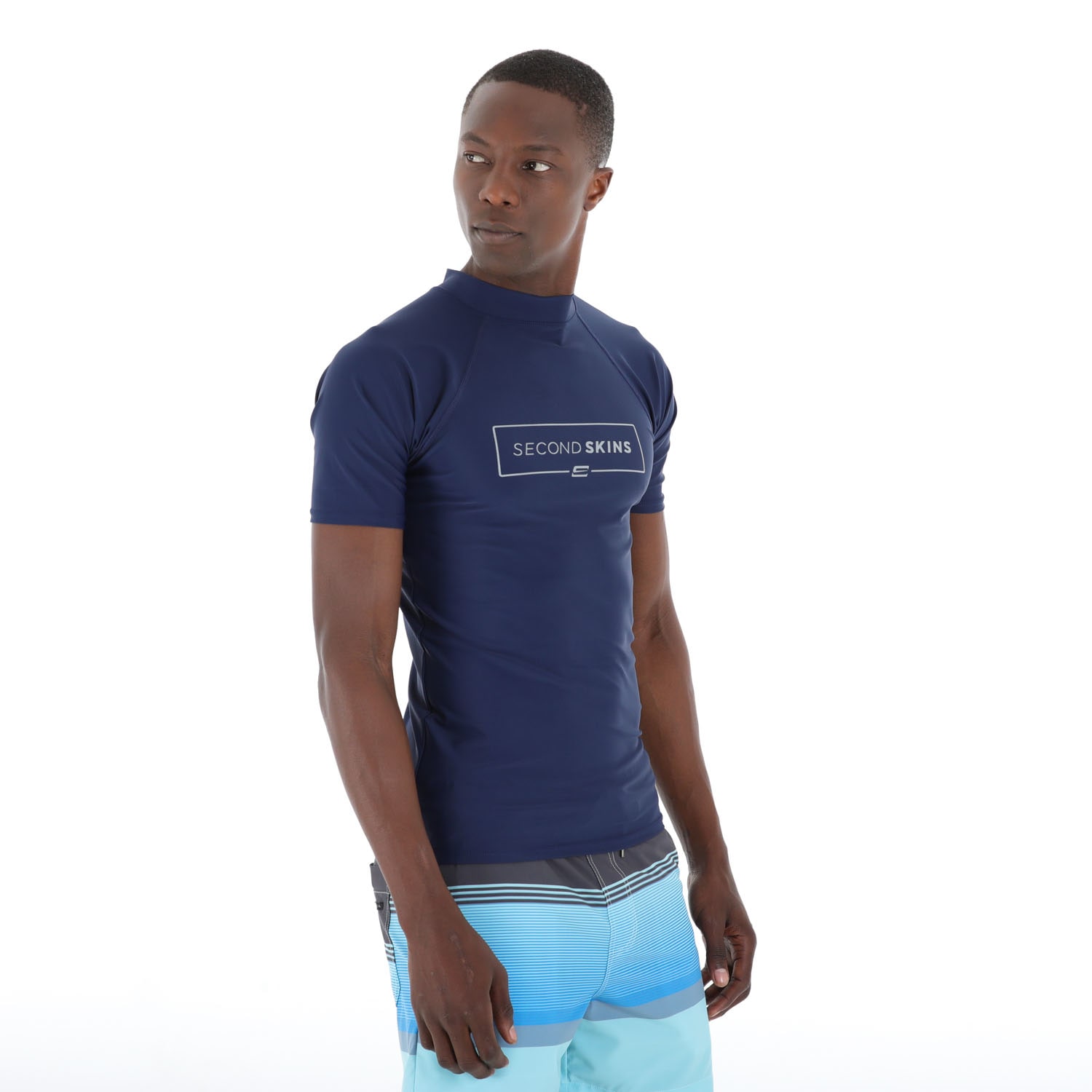 Second Skins Men&#039;s Flash Logo Short Sleeve  Rashvest, product, variation 2