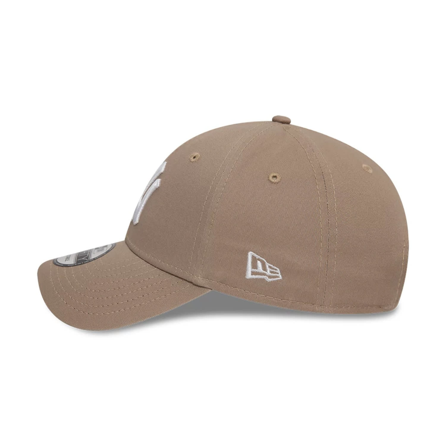 New Era League Essential 9Forty Ash Brown/White Cap, product, variation 2