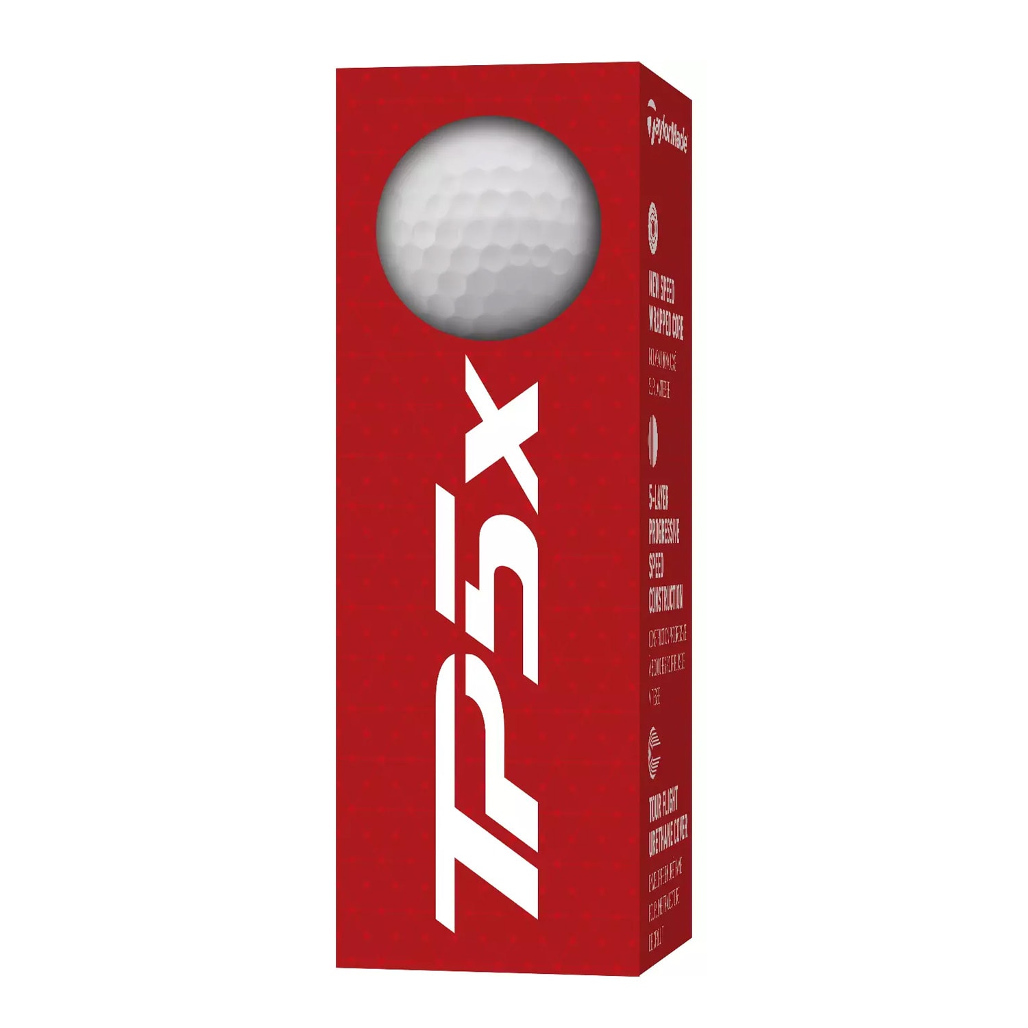 Taylormade TM24 TP5X White - 3 Ball pack