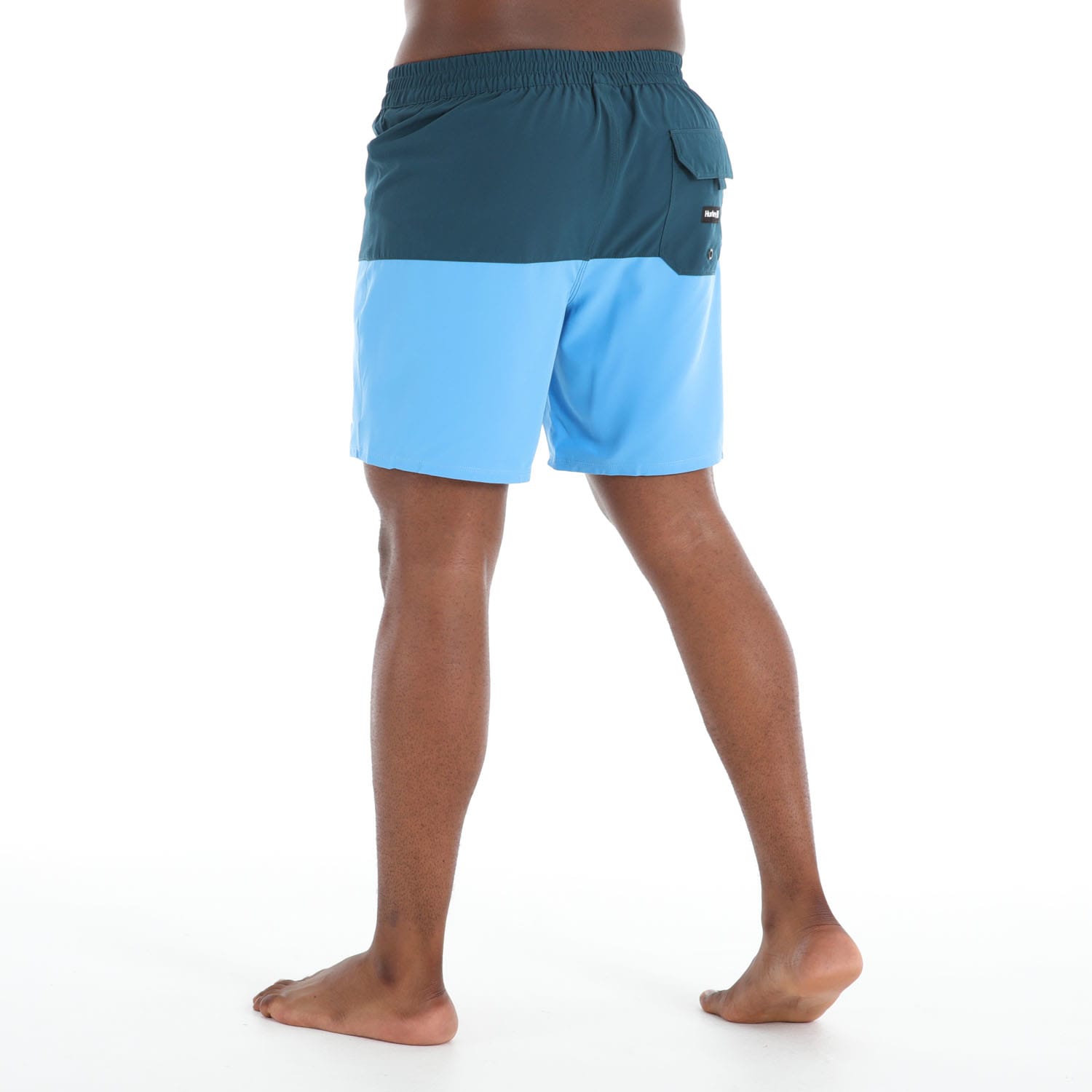 Hurley Men&#039;s Icon Blocked 17&#039;&#039; Volley Short, product, variation 4