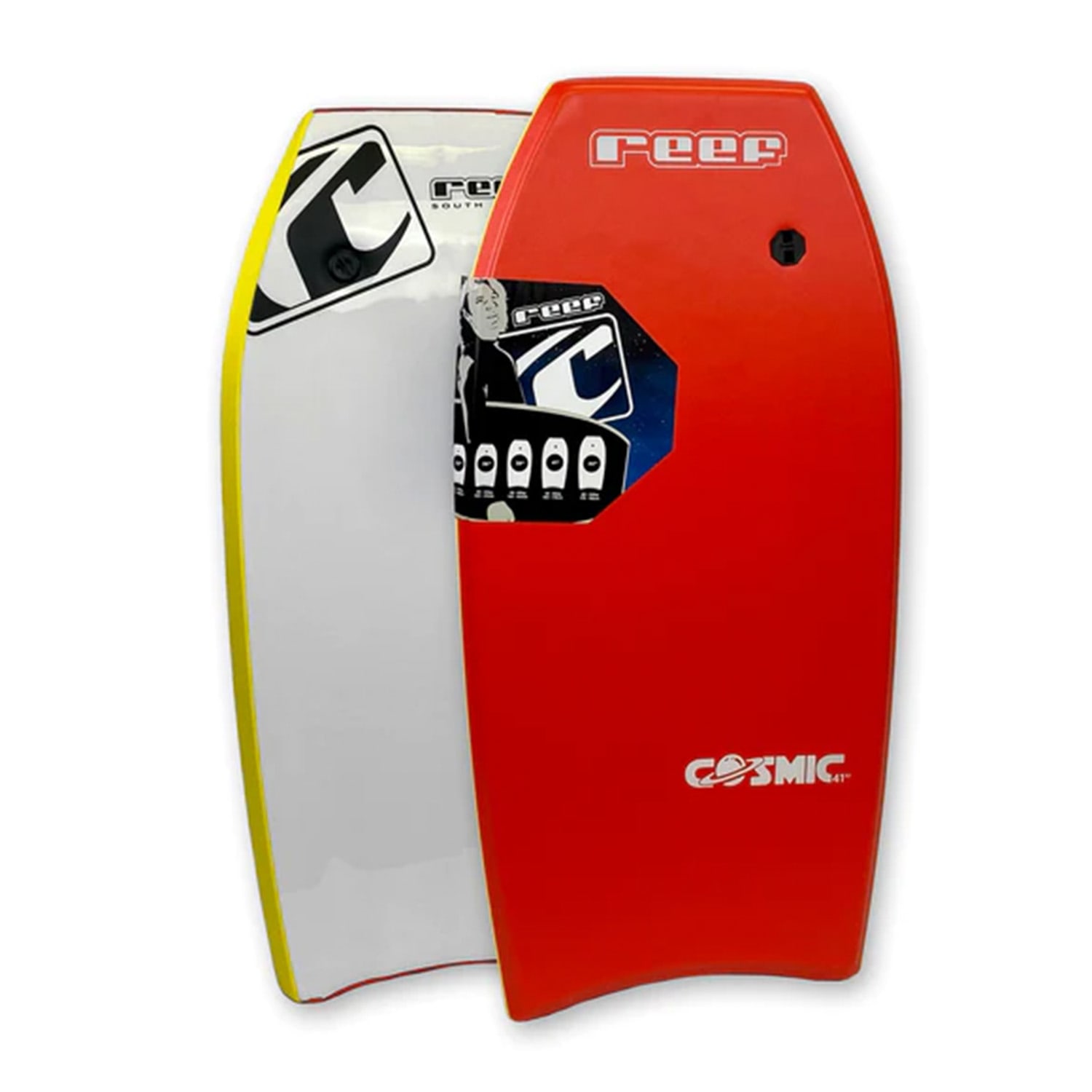 Reef 36 Cosmic Body Board with Coil Leash