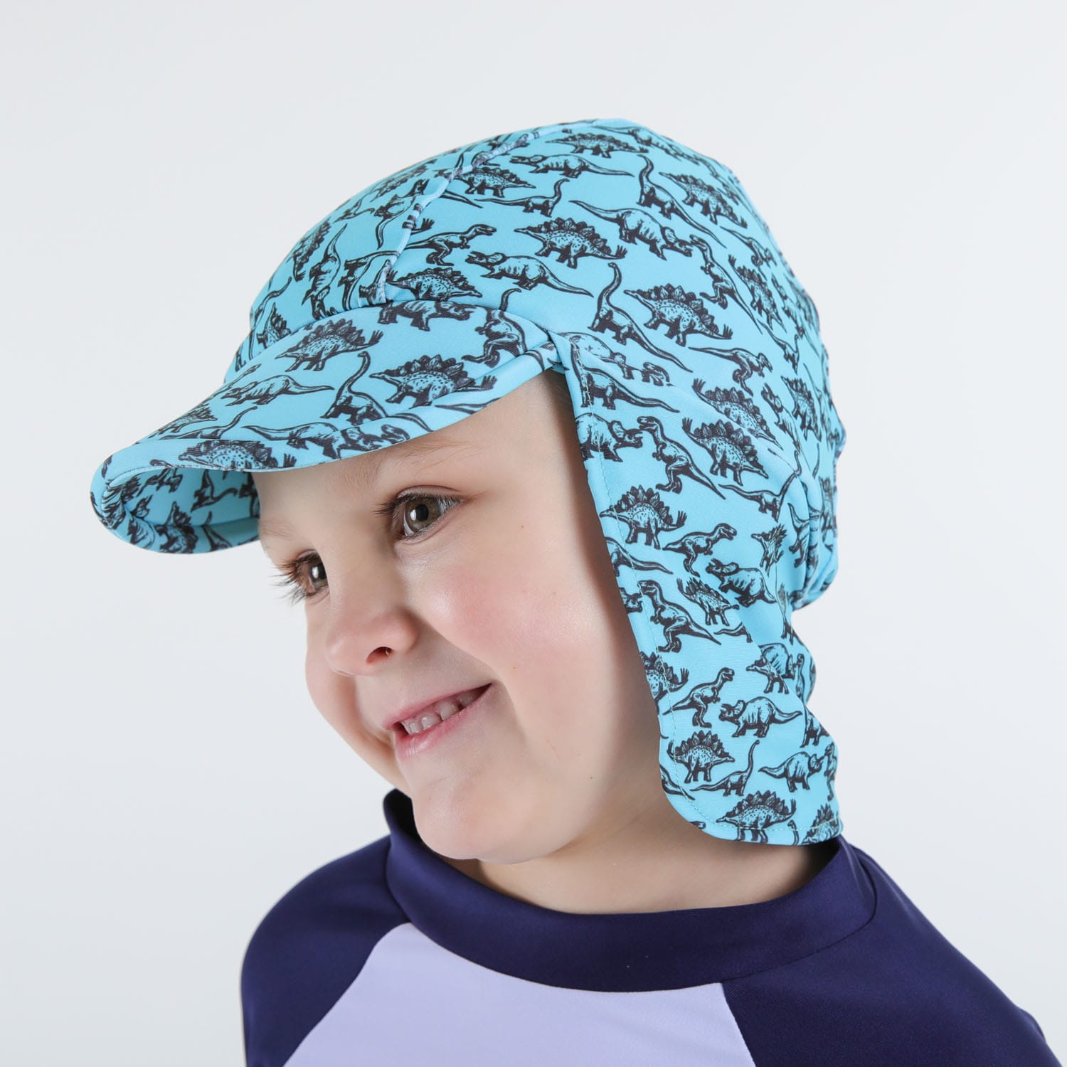 Boys Dinosaur Sun Hat, product, variation 2
