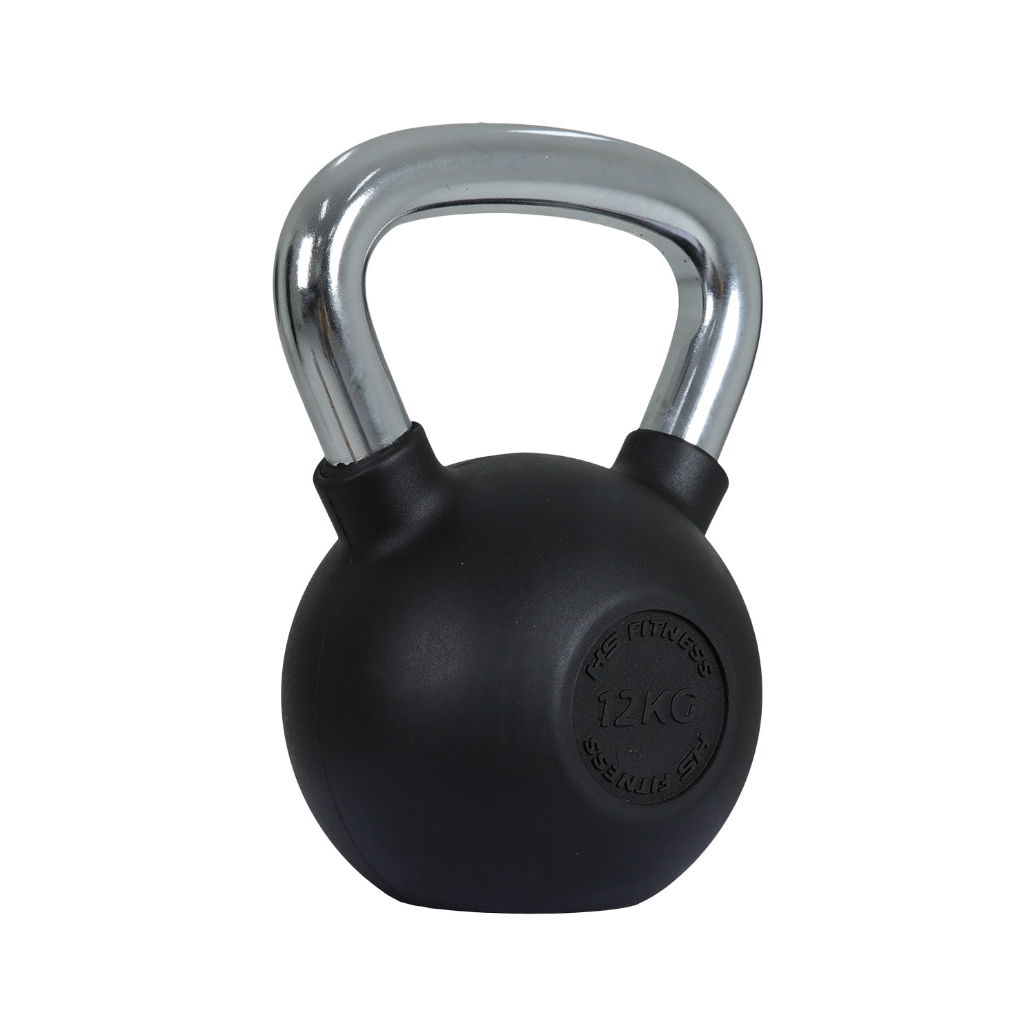 HS Fitness 12kg Rubber Coated Kettlebell, product, variation 2
