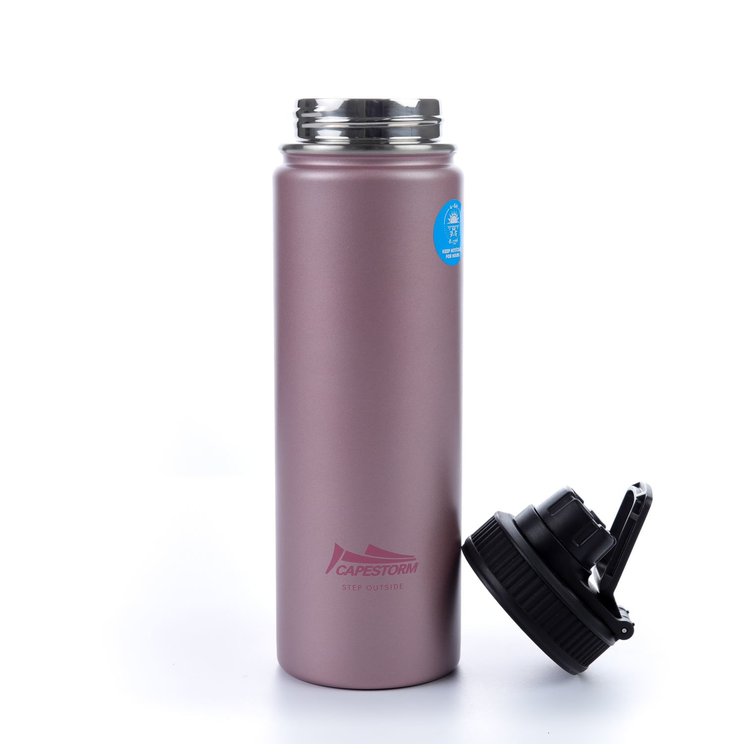 Capestorm Thermal 650ml Water Bottle- Rose, product, variation 2