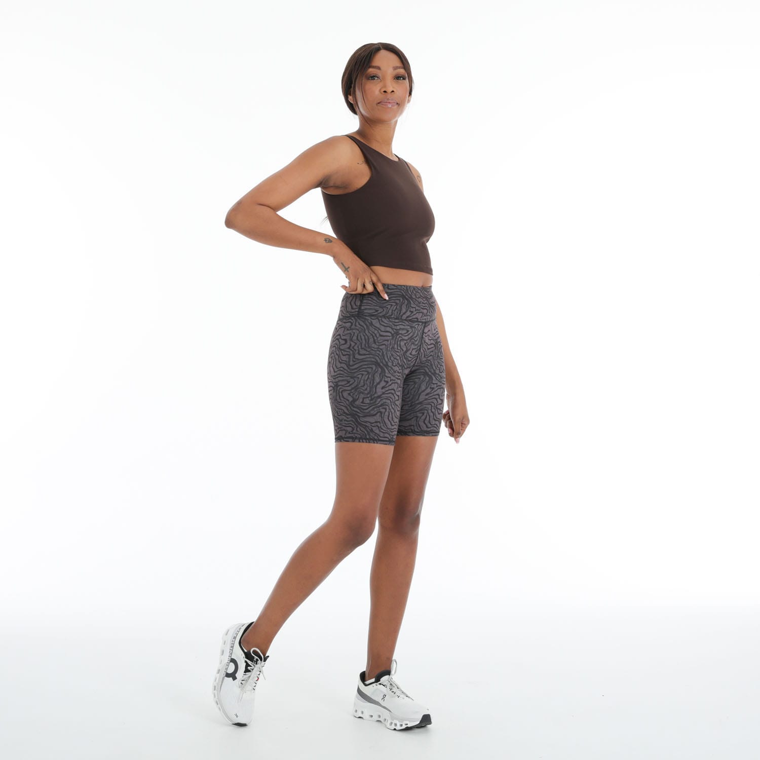 OTG Women&#039;s Zeal Rib Long Length Crop, product, variation 2