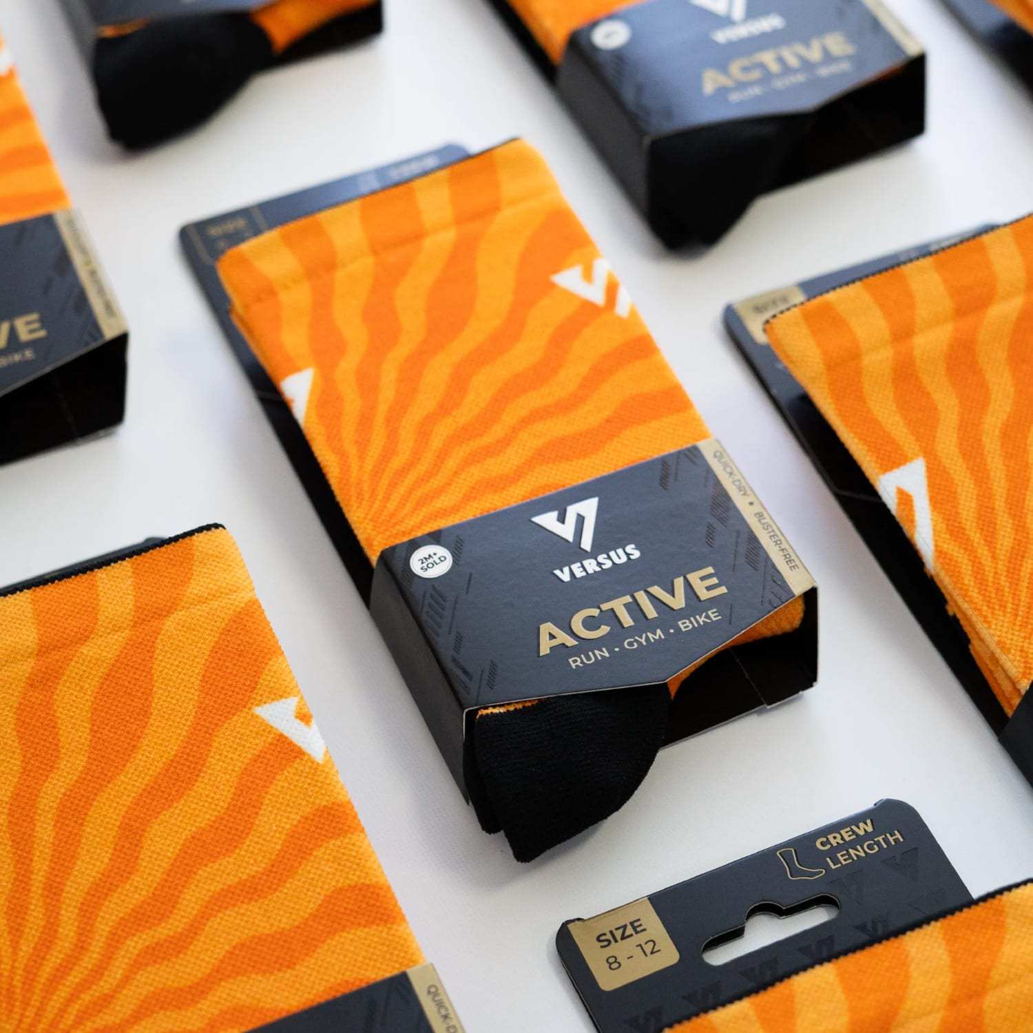 Versus Desert Sun Active Crew Length Socks, product, variation 4