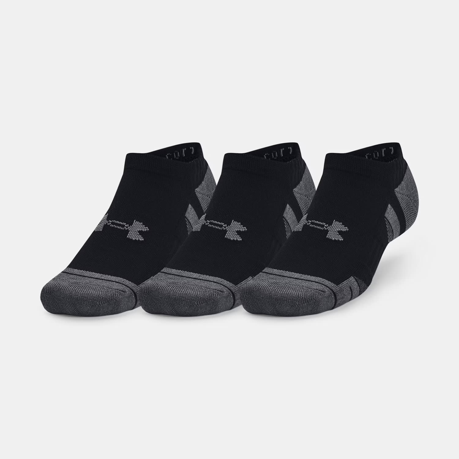 Under Armour Performance Tech No Show 3 Pack Socks