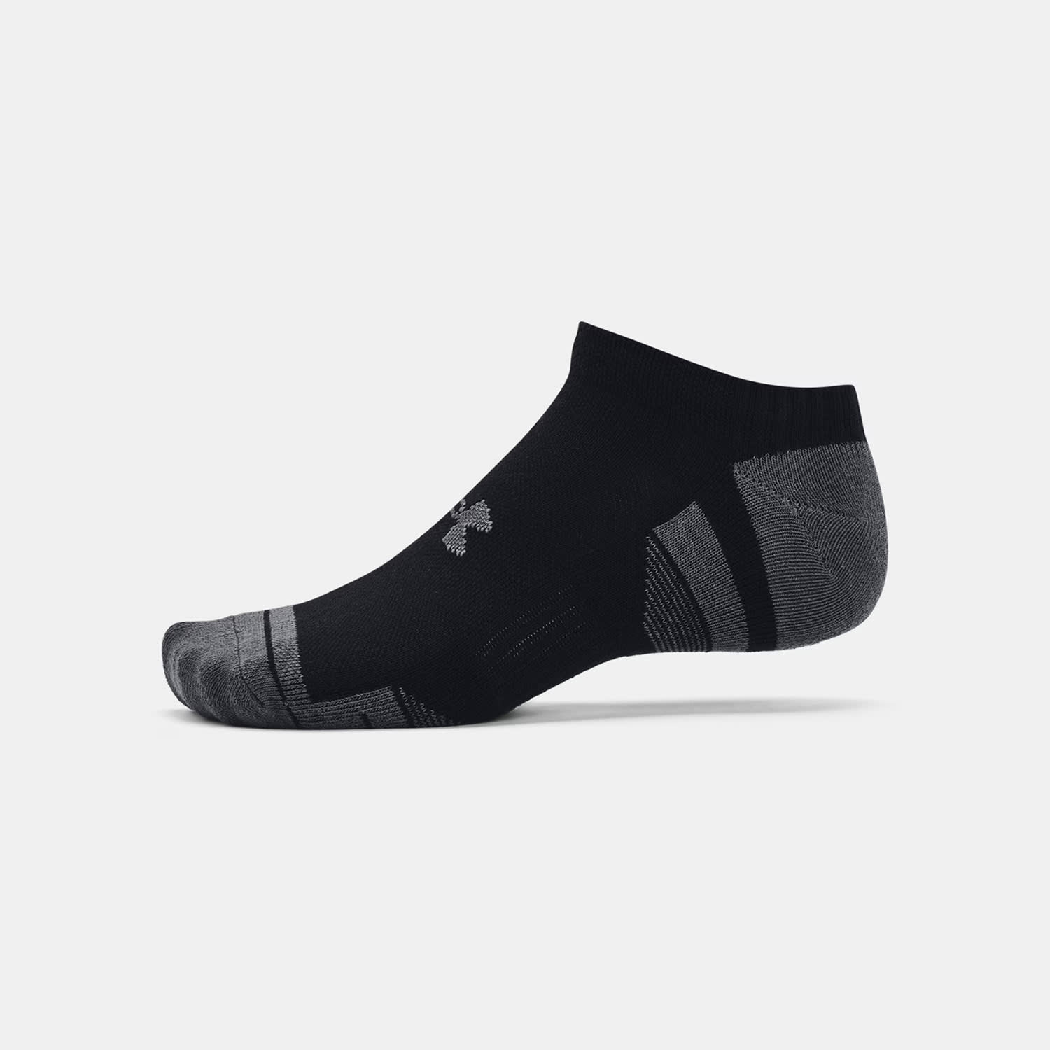 Under Armour Performance Tech No Show 3 Pack Socks, product, variation 4