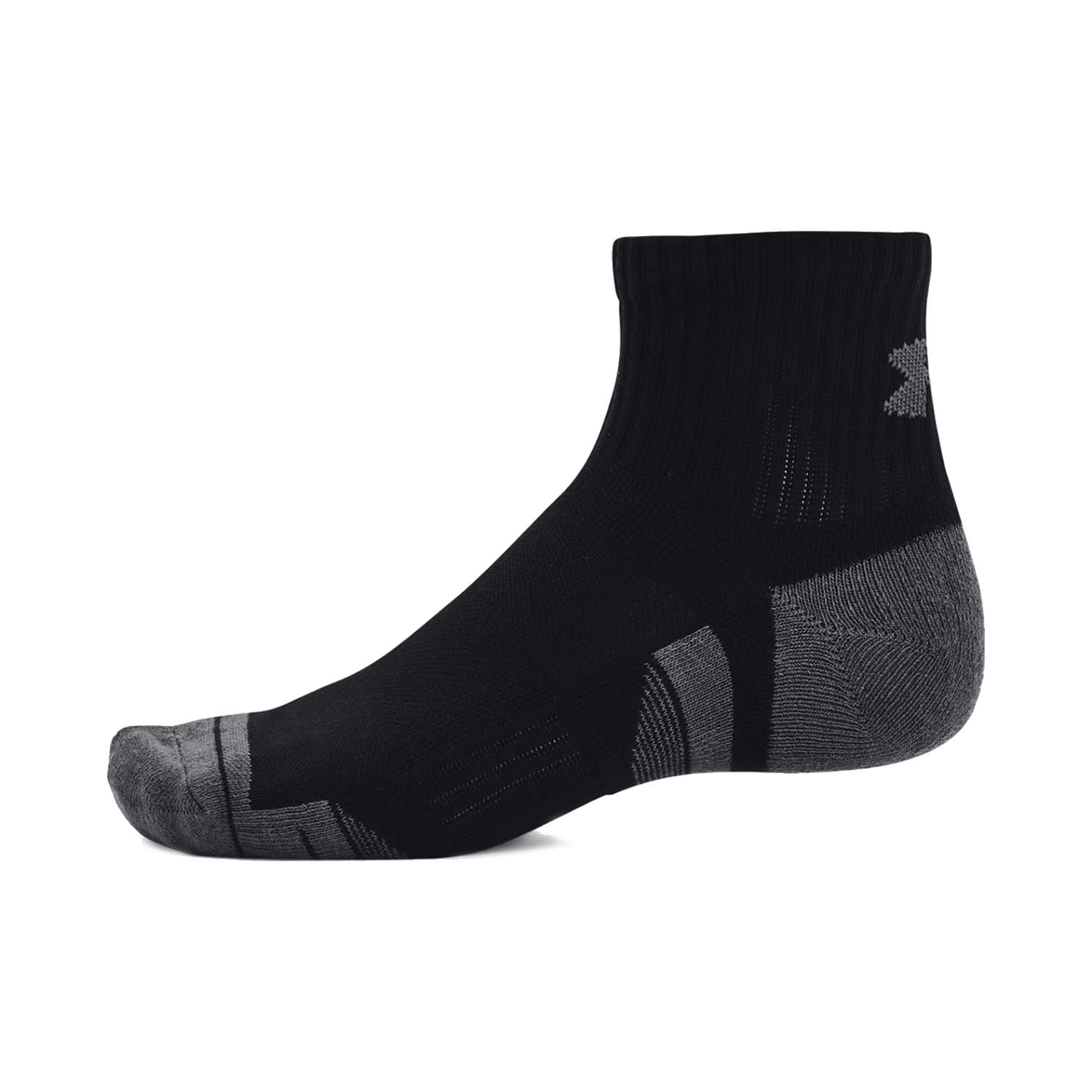 Under Armour Performance Tech 3-Pack Quarter Socks, product, variation 4