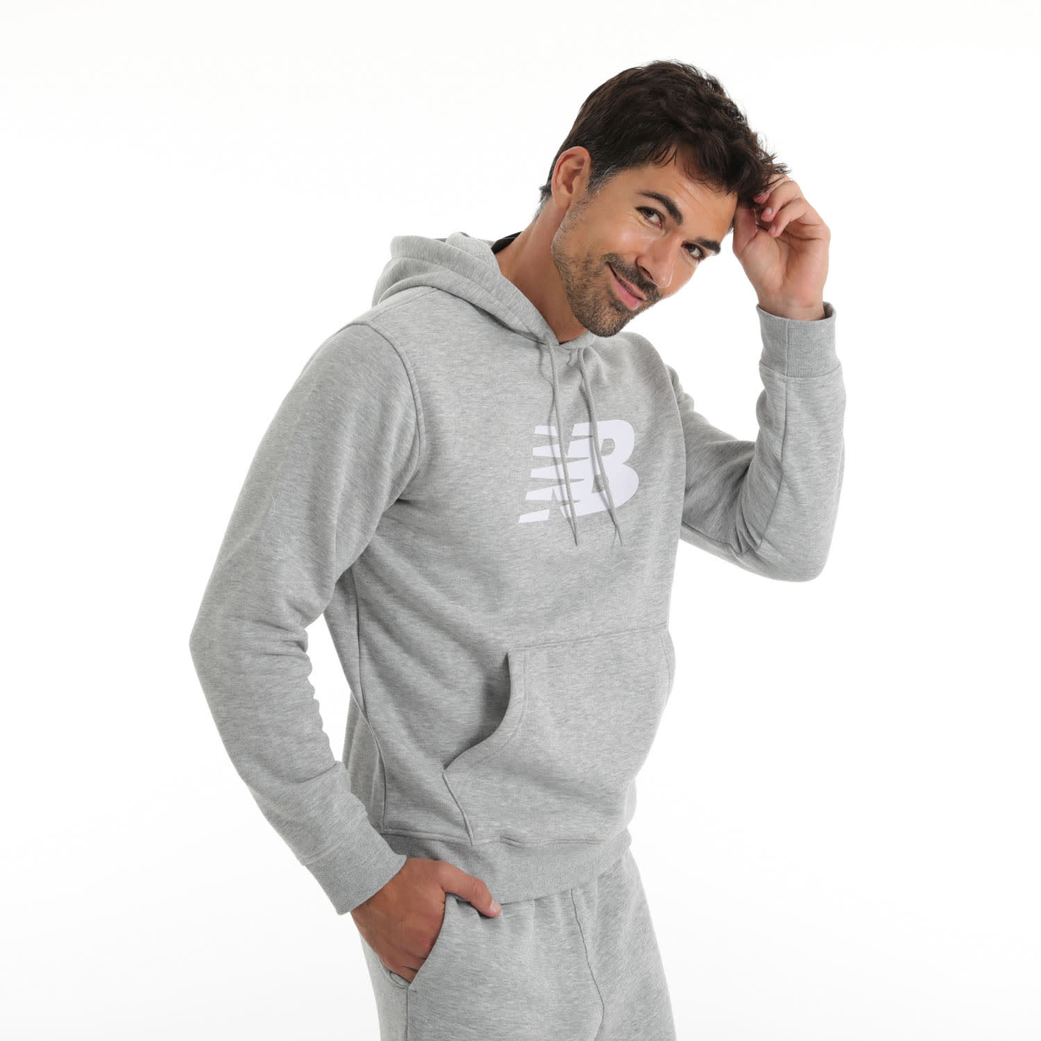 New Balance Men&#039;s Sport Brushed Fleece Hoodie, product, variation 2