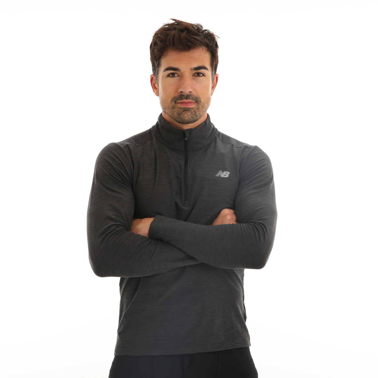 New Balance Men&#039;s Space Dye 1/4 Zip Top, product, variation 4
